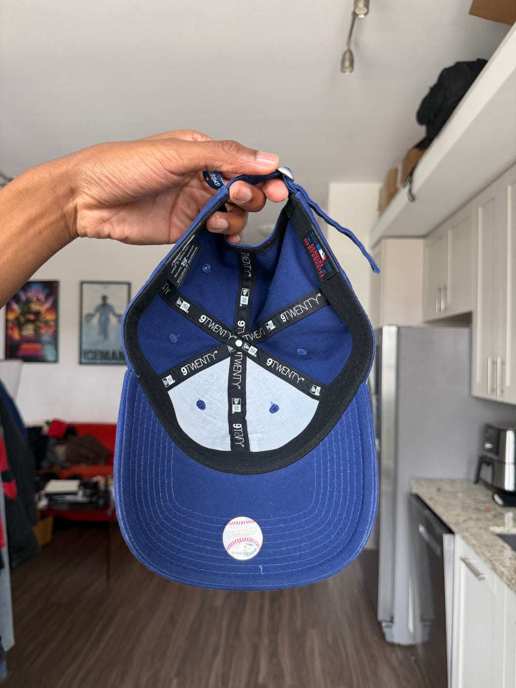 New Era Los Angeles Dodgers Blue Dad Hat