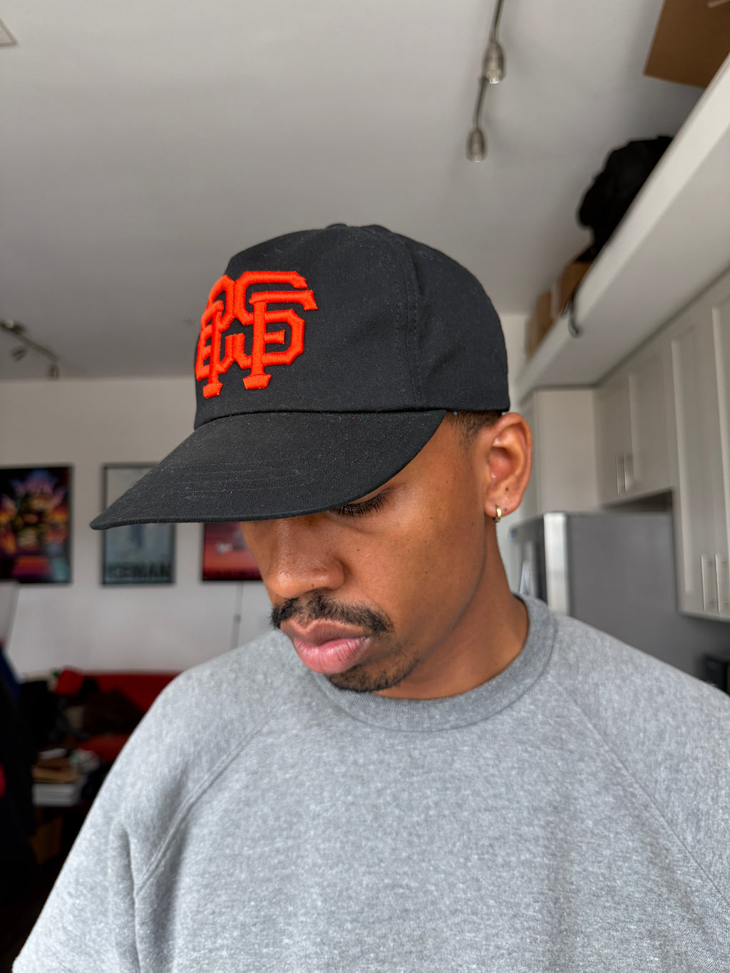 San Francisco Giants Black & Orange Baseball Cap