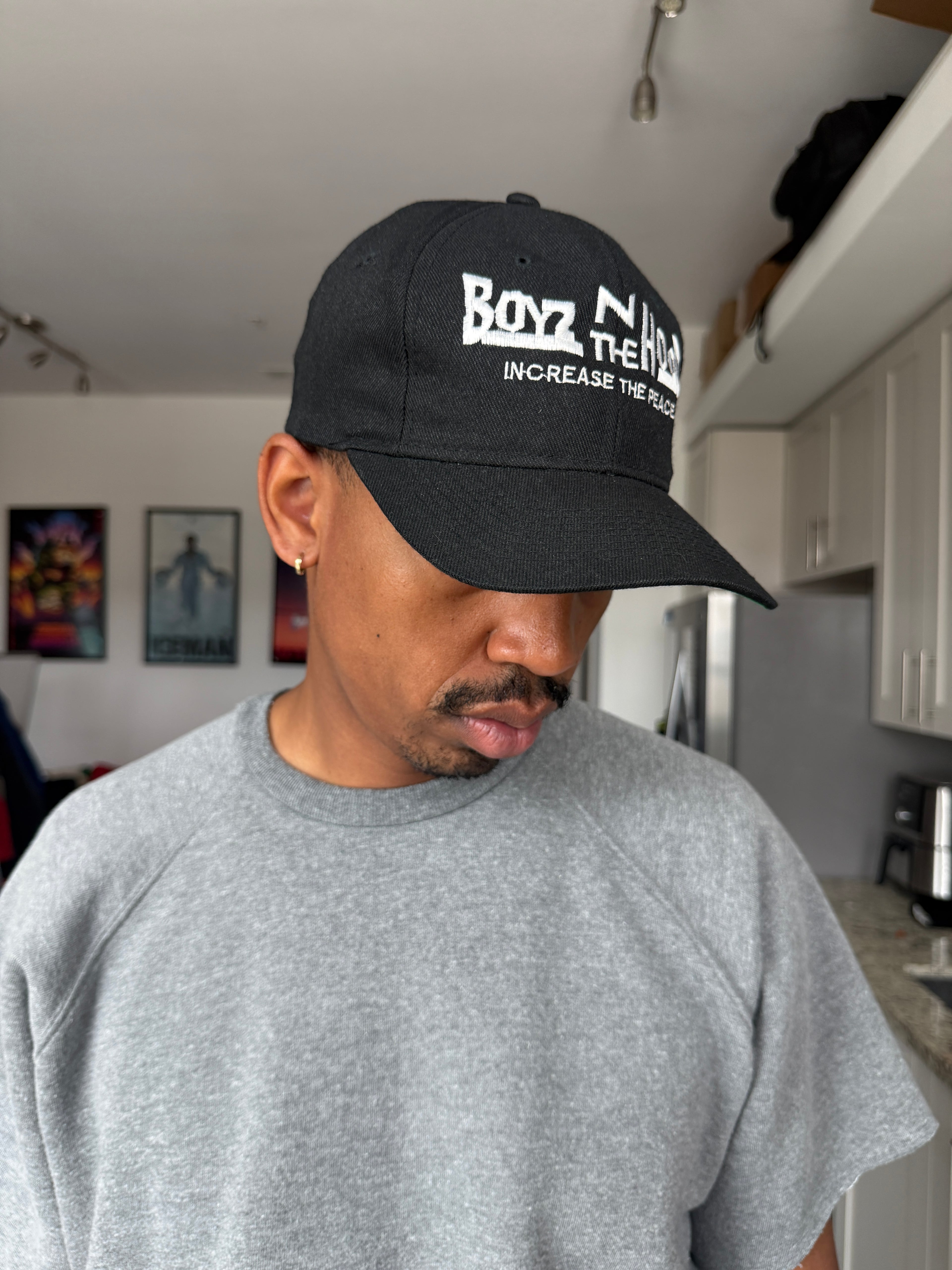 Vintage Boyz in the Hood Black Snapback Cap