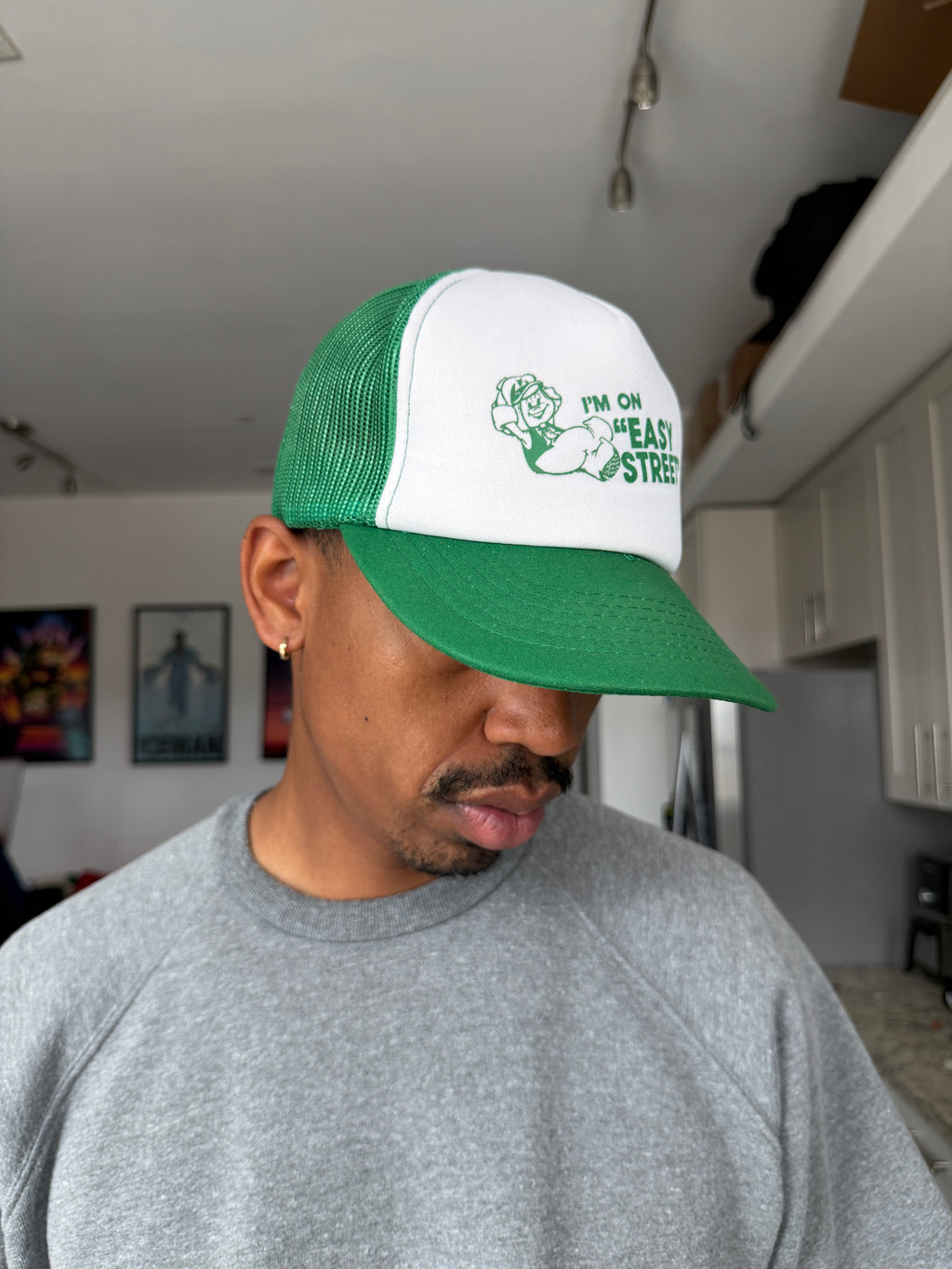 Easy Street Green & White Trucker Cap