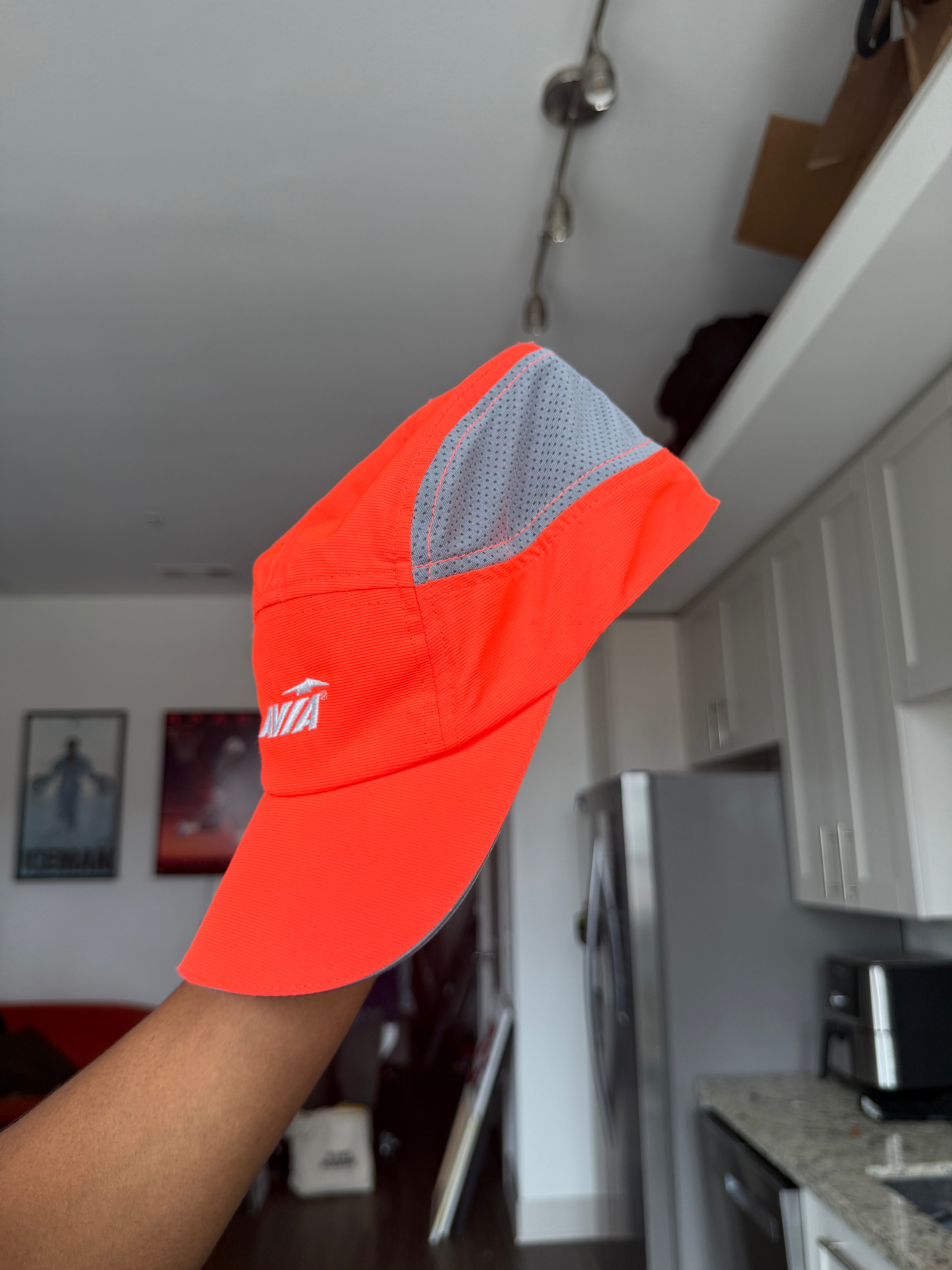 Avia Orange & Grey Baseball Cap