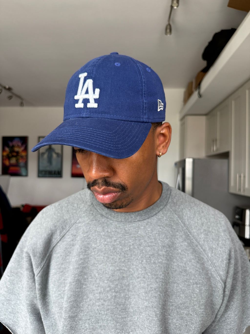 New Era Los Angeles Dodgers Blue Dad Hat