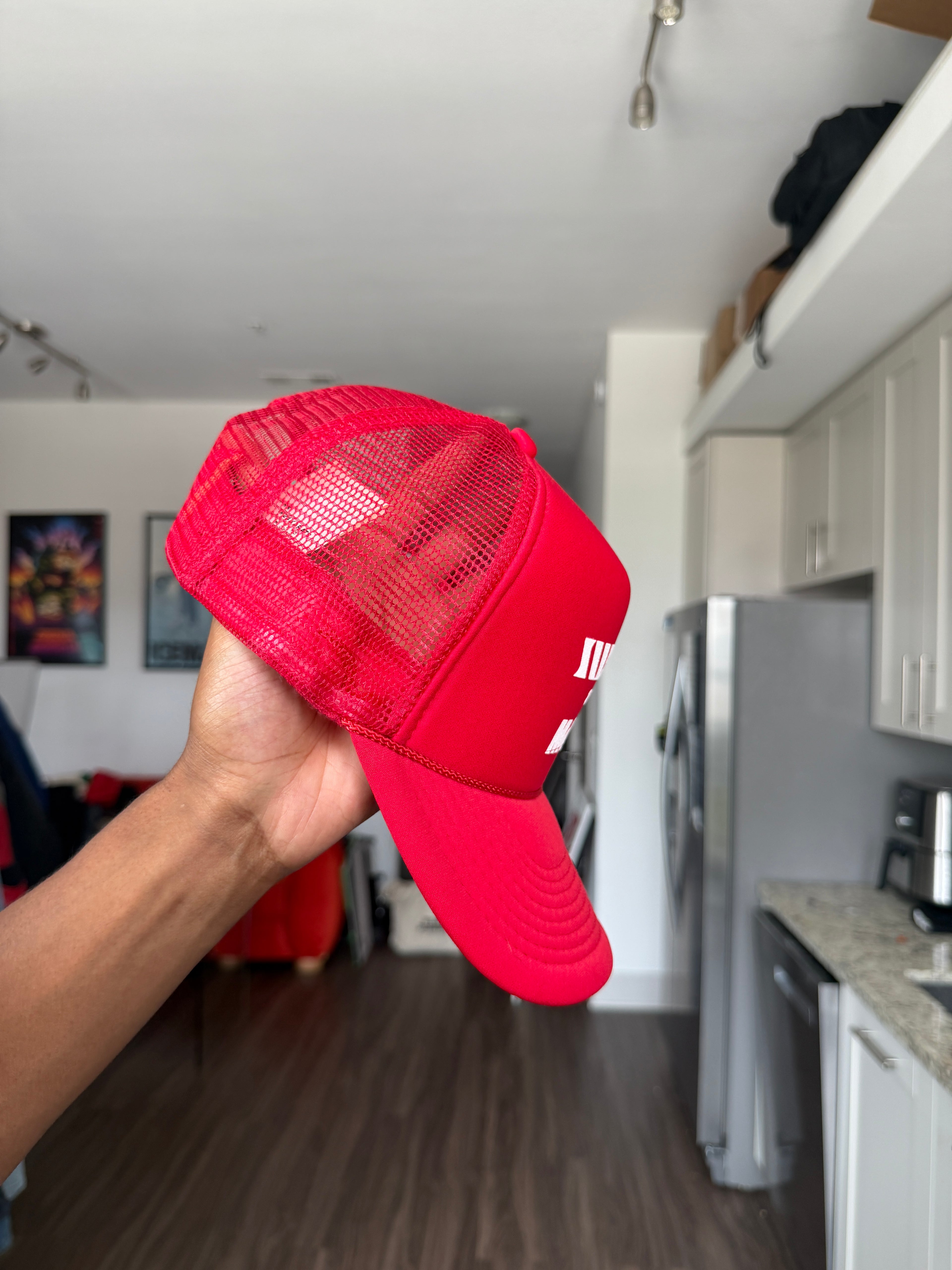 McFlyy x VAV Red Trucker Cap
