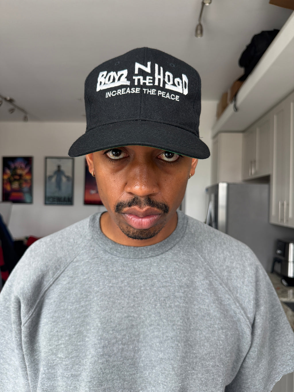 Vintage Boyz in the Hood Black Snapback Cap