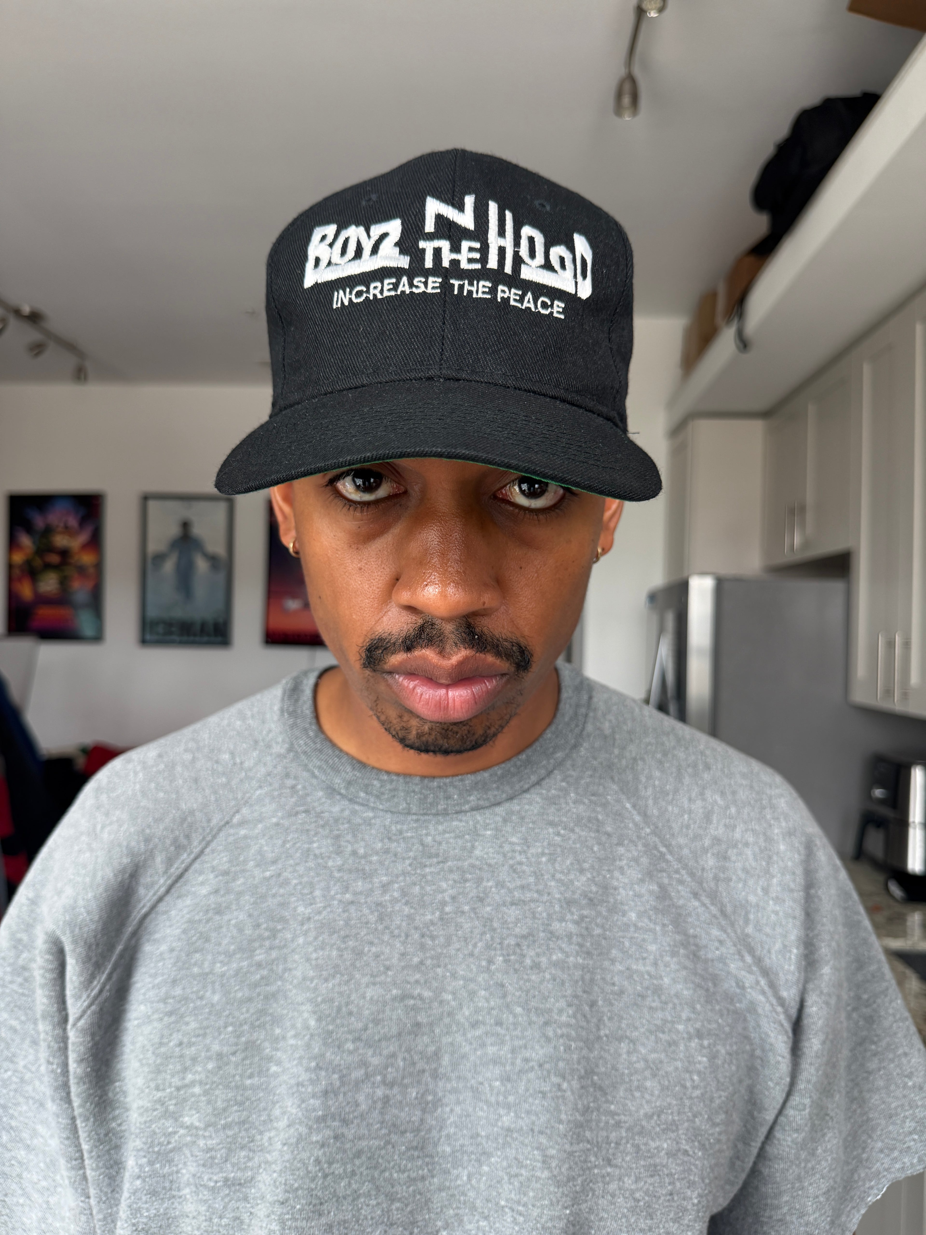 Vintage Boyz in the Hood Black Snapback Cap