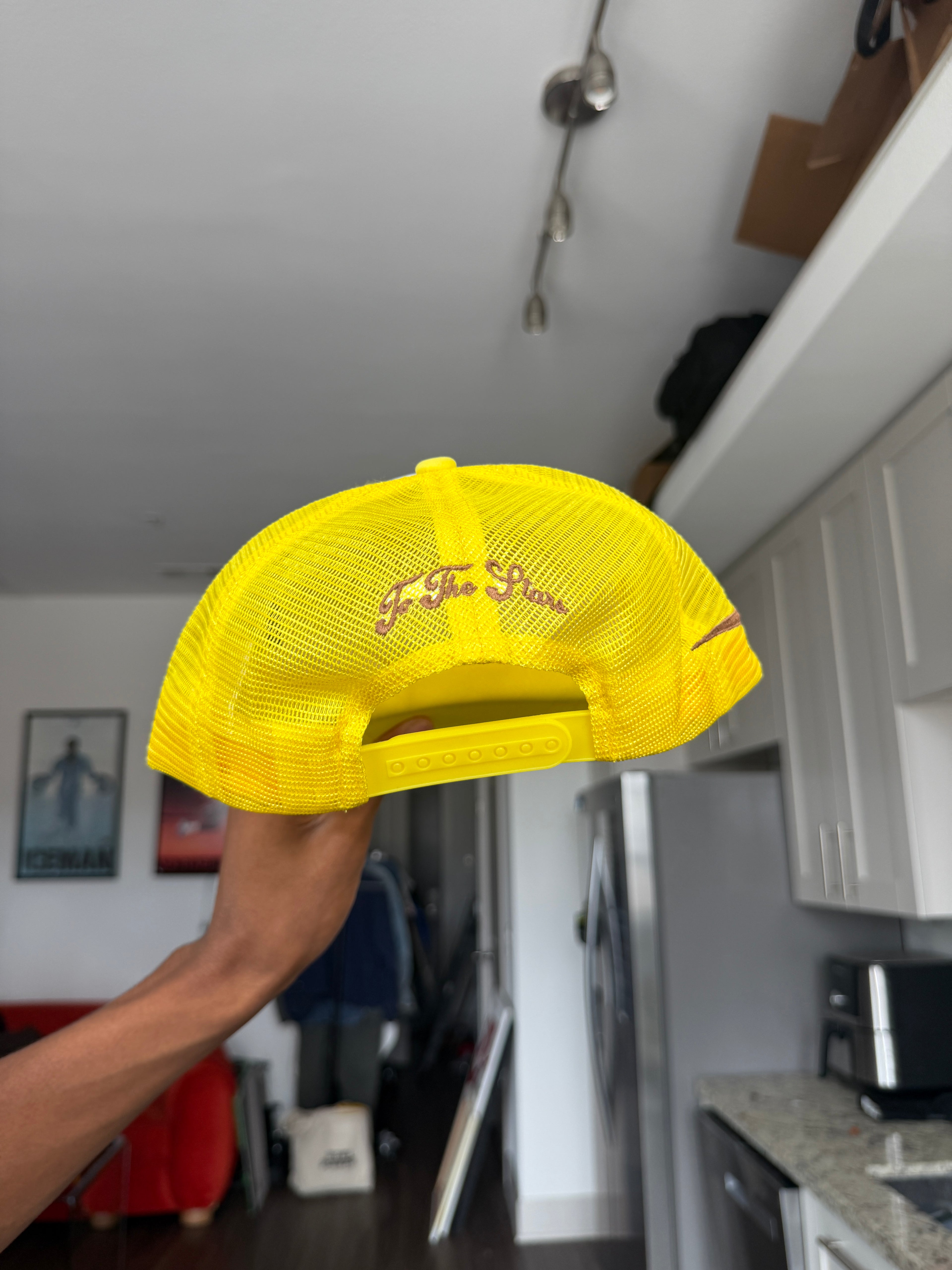 Adastral Yellow & White Trucker Cap
