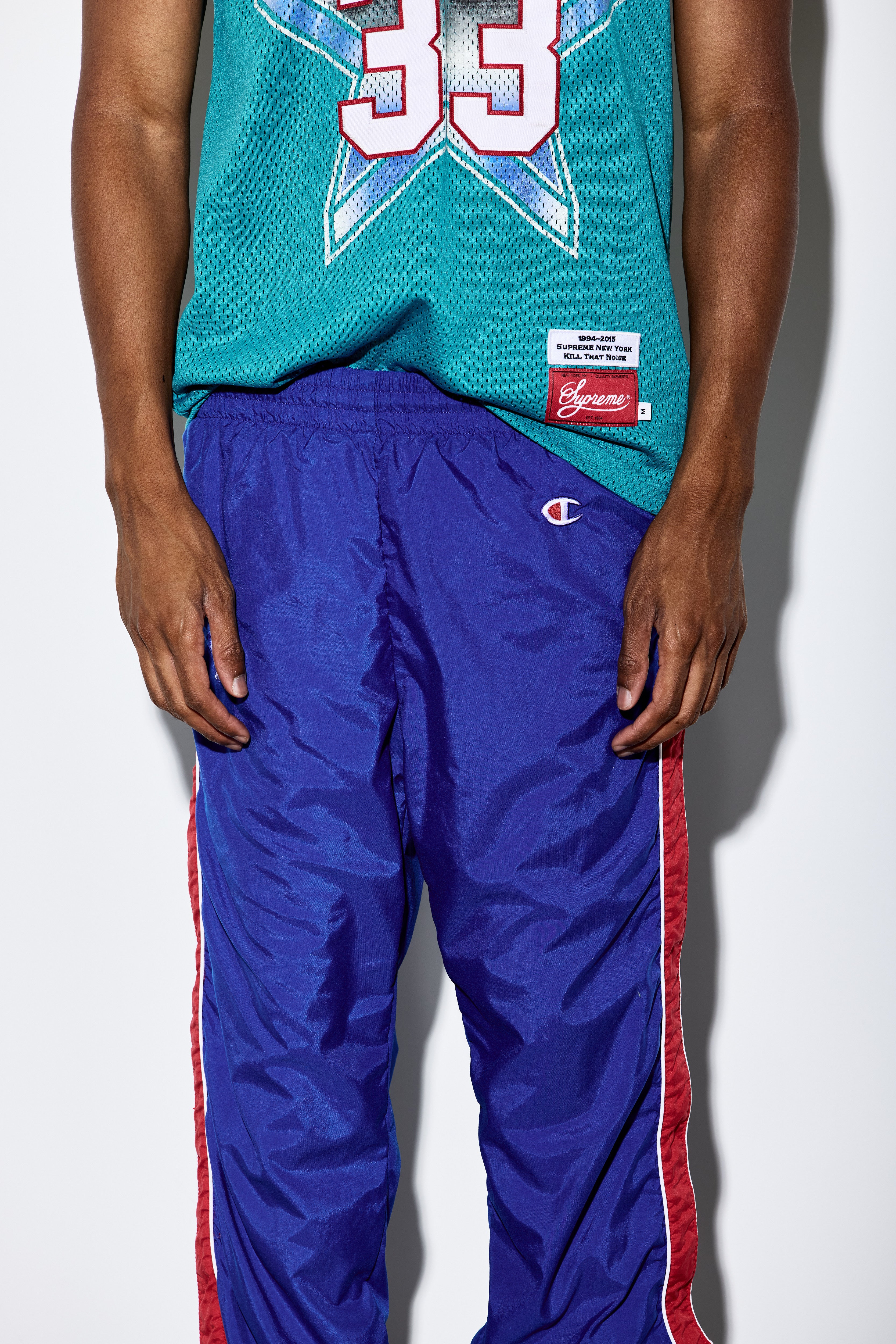 Vintage NBA Champion Warm Up
Tear Away Track Pants Size
Medium