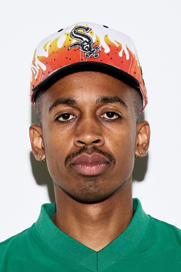 Vintage Chicago White Sox 'Metallic Flames' Snapback