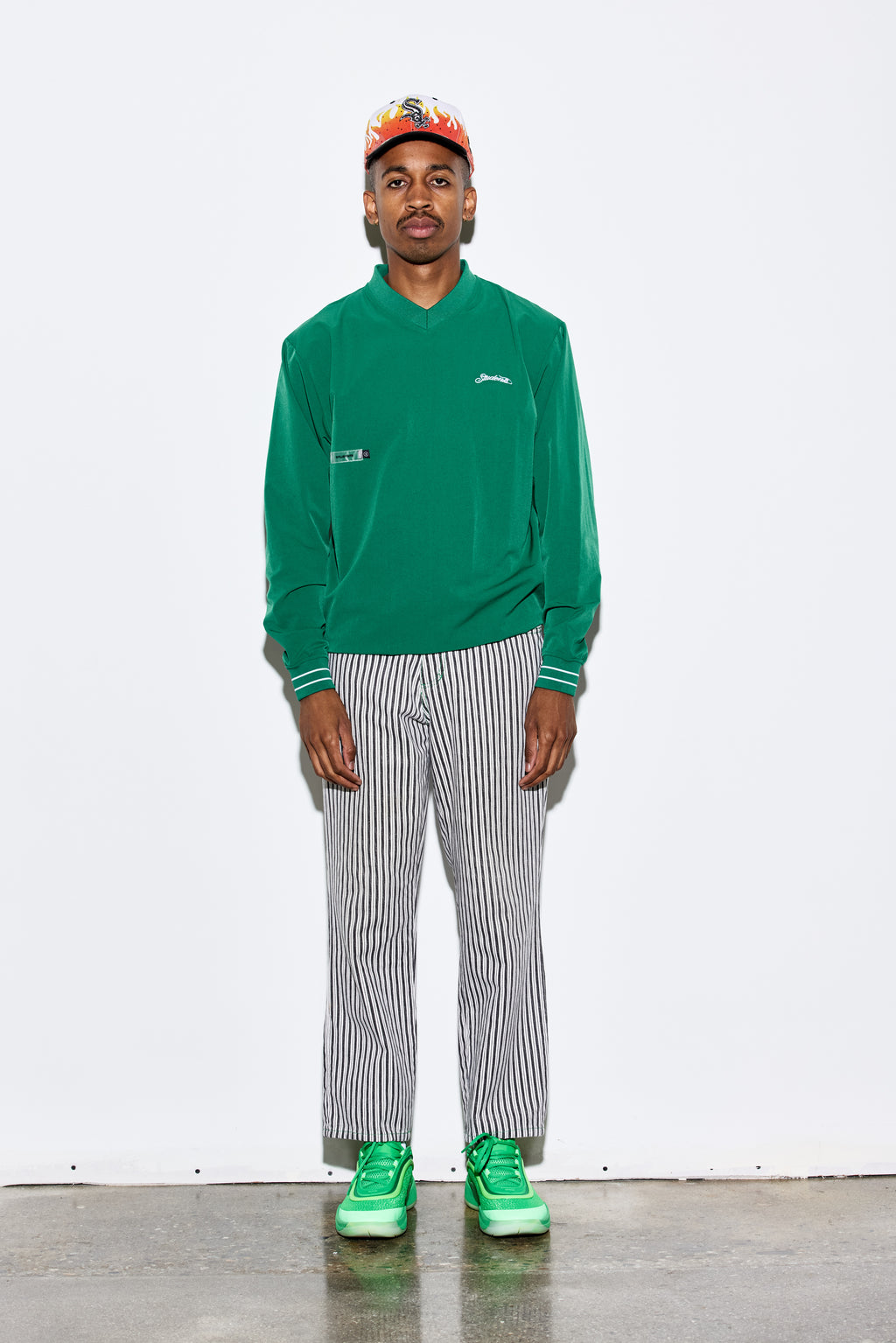 Students Golf Green Windbreaker size Large