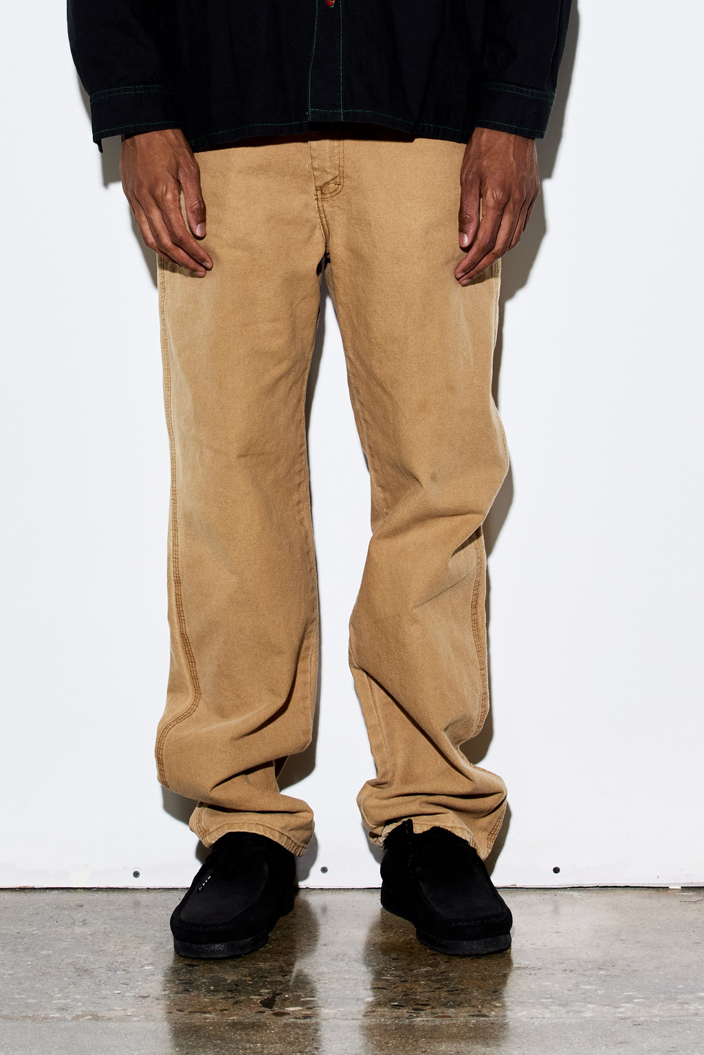 Tan Dickies Denim Pants
