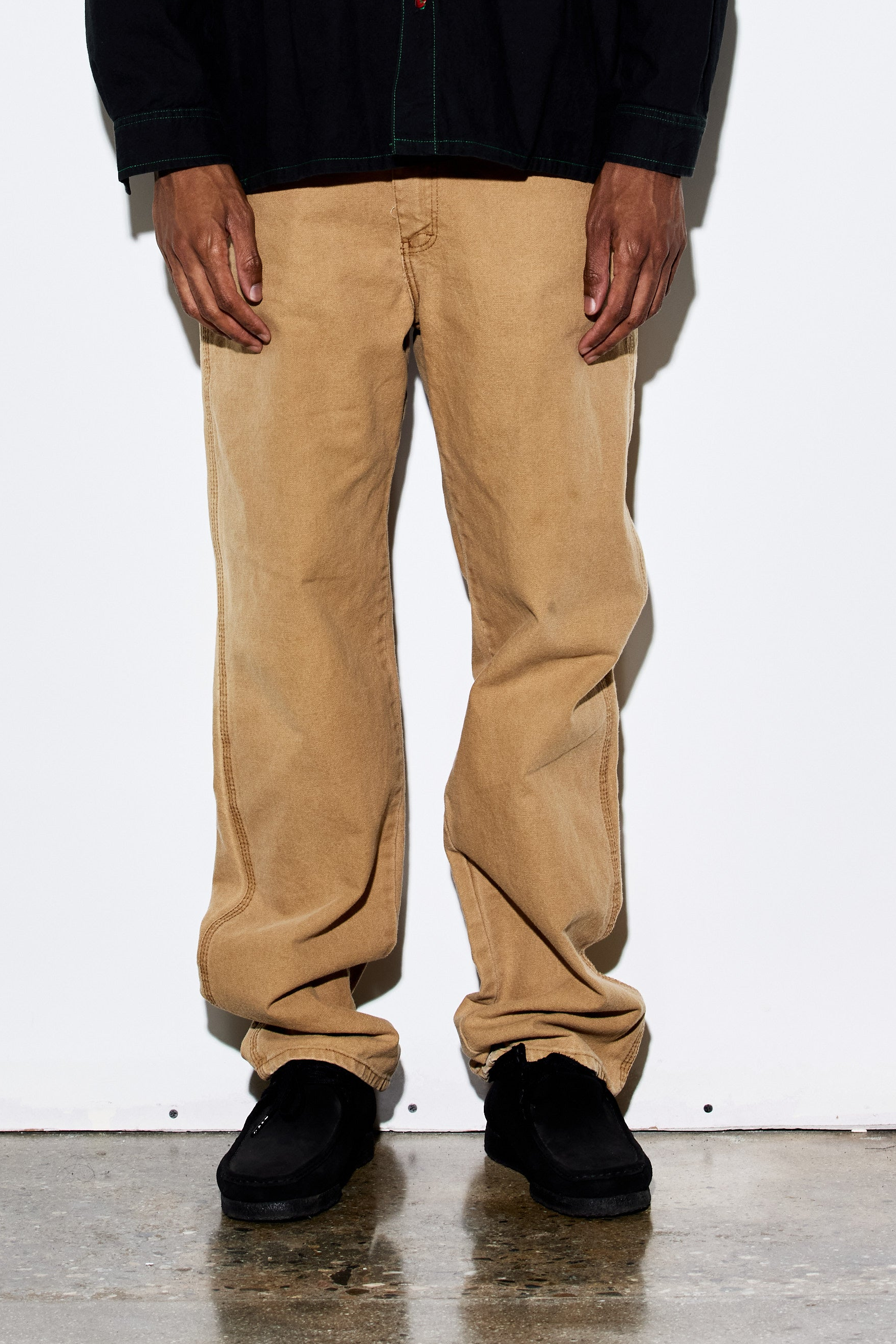 Tan Dickies Denim Pants