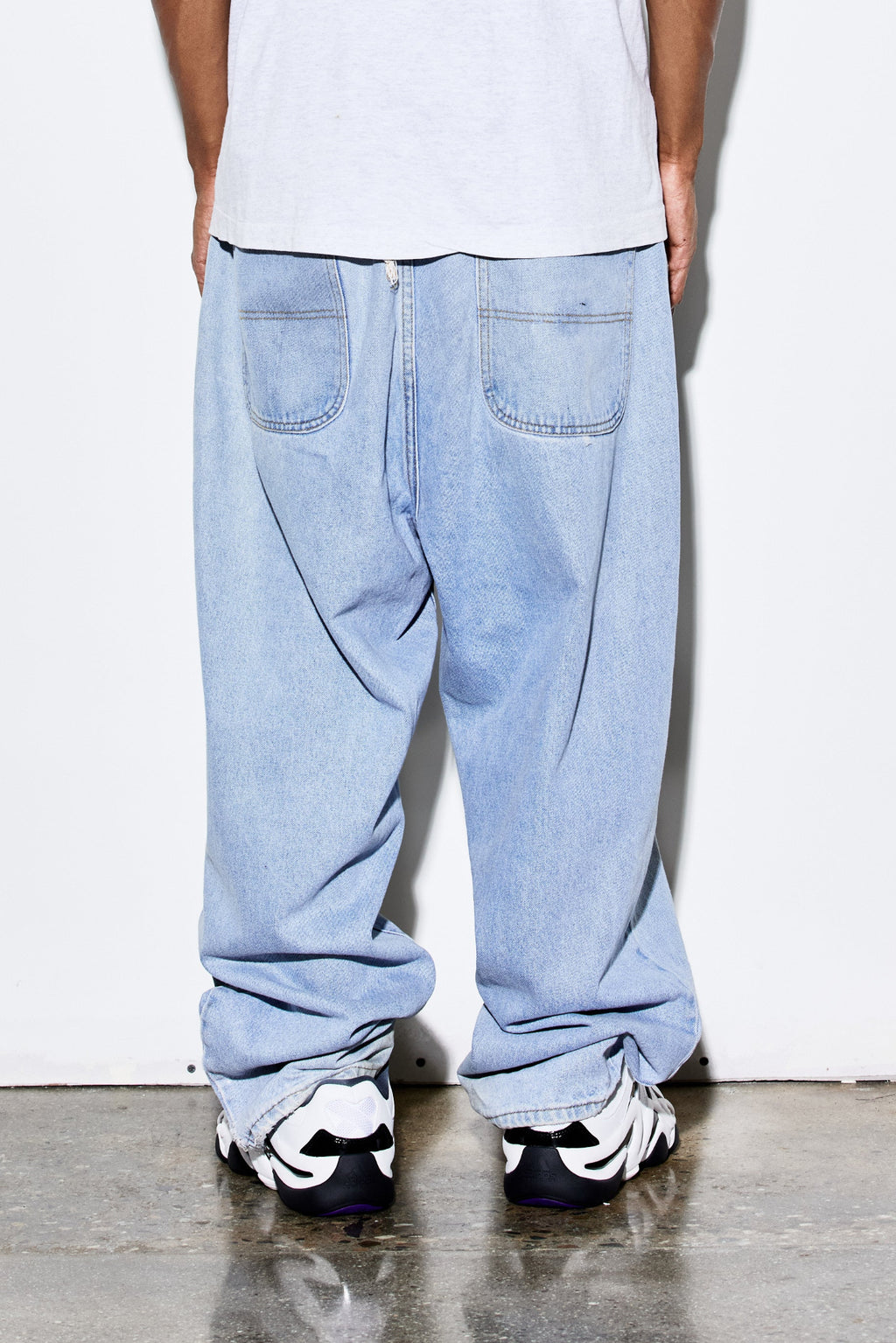 Baggy Blue Butter Co Jeans – Light Wash Denim, Size 36