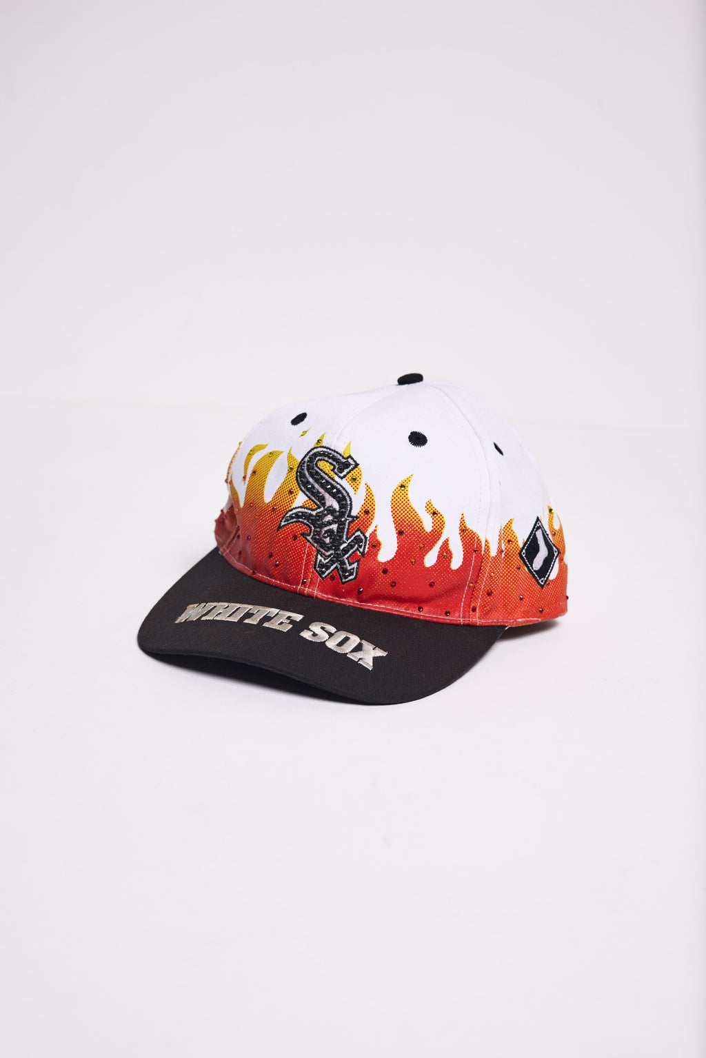 Vintage Chicago White Sox 'Metallic Flames' Snapback