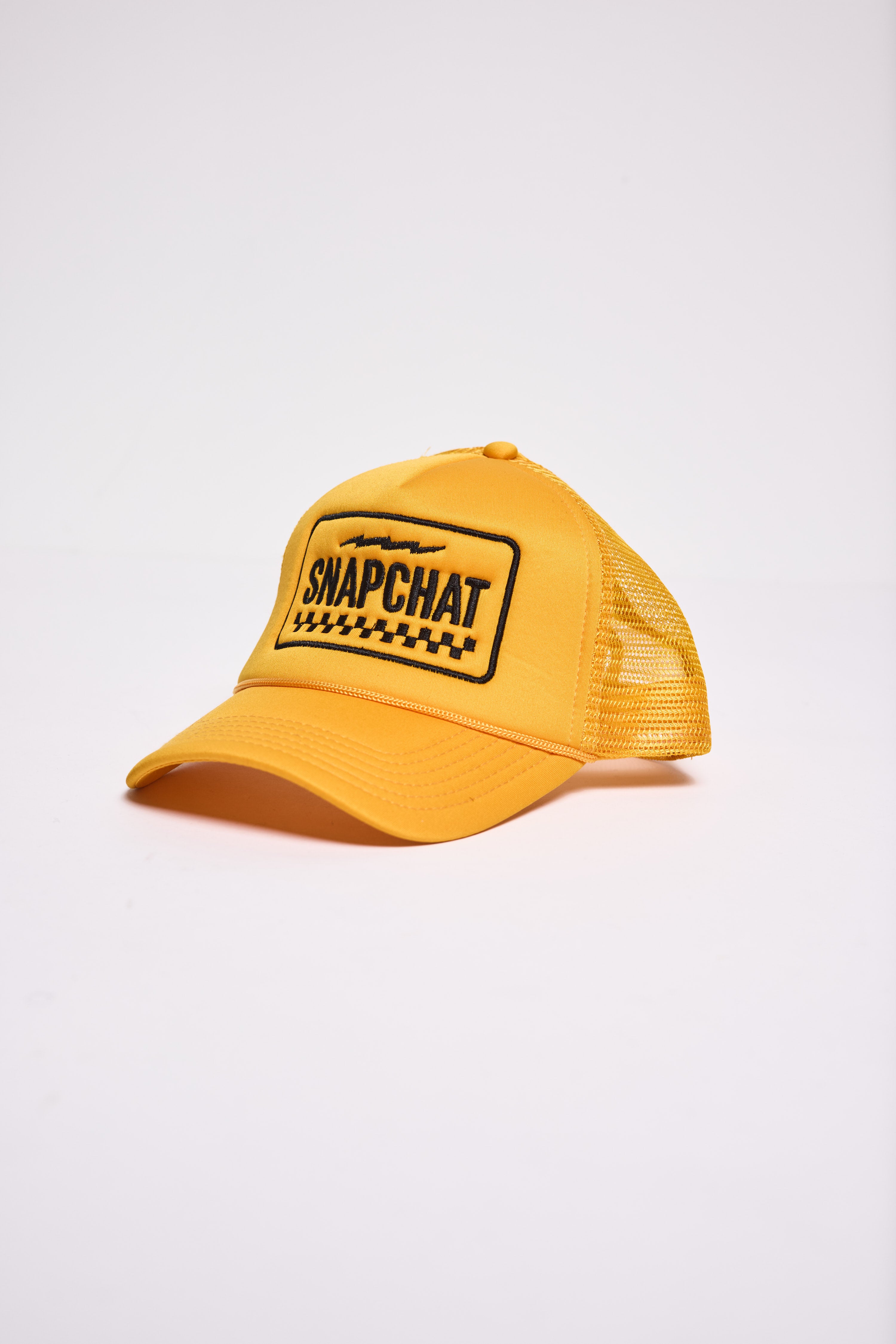 Yellow Snapchat Trucker Hat – Barely Used