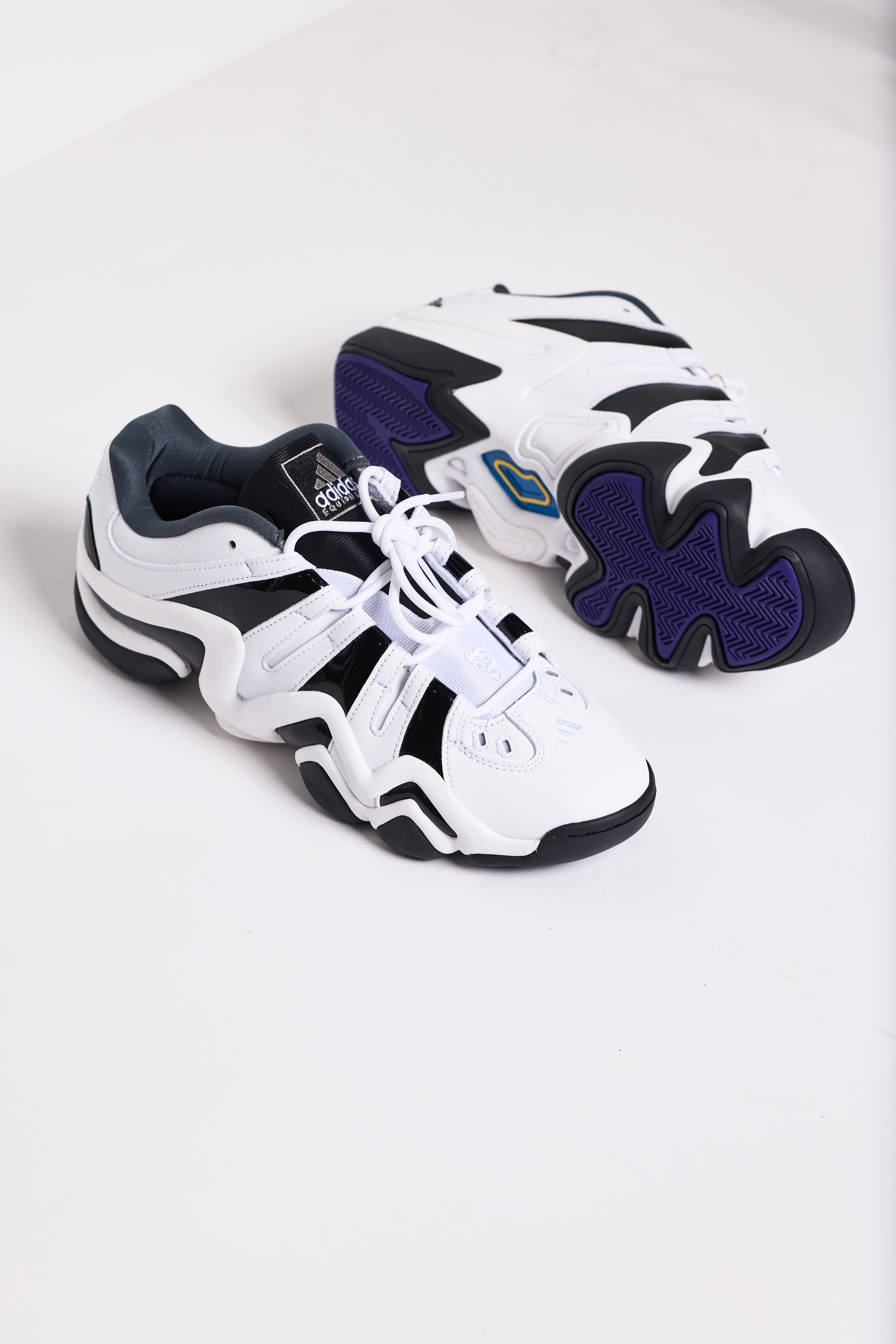 Adidas Crazy 8 Low 'Footwear' White Core Black' Size 12
