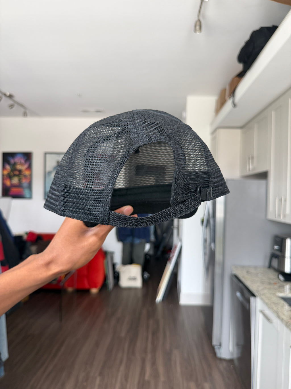 TOMBOgo Bike Chain Black Mesh Trucker Hat