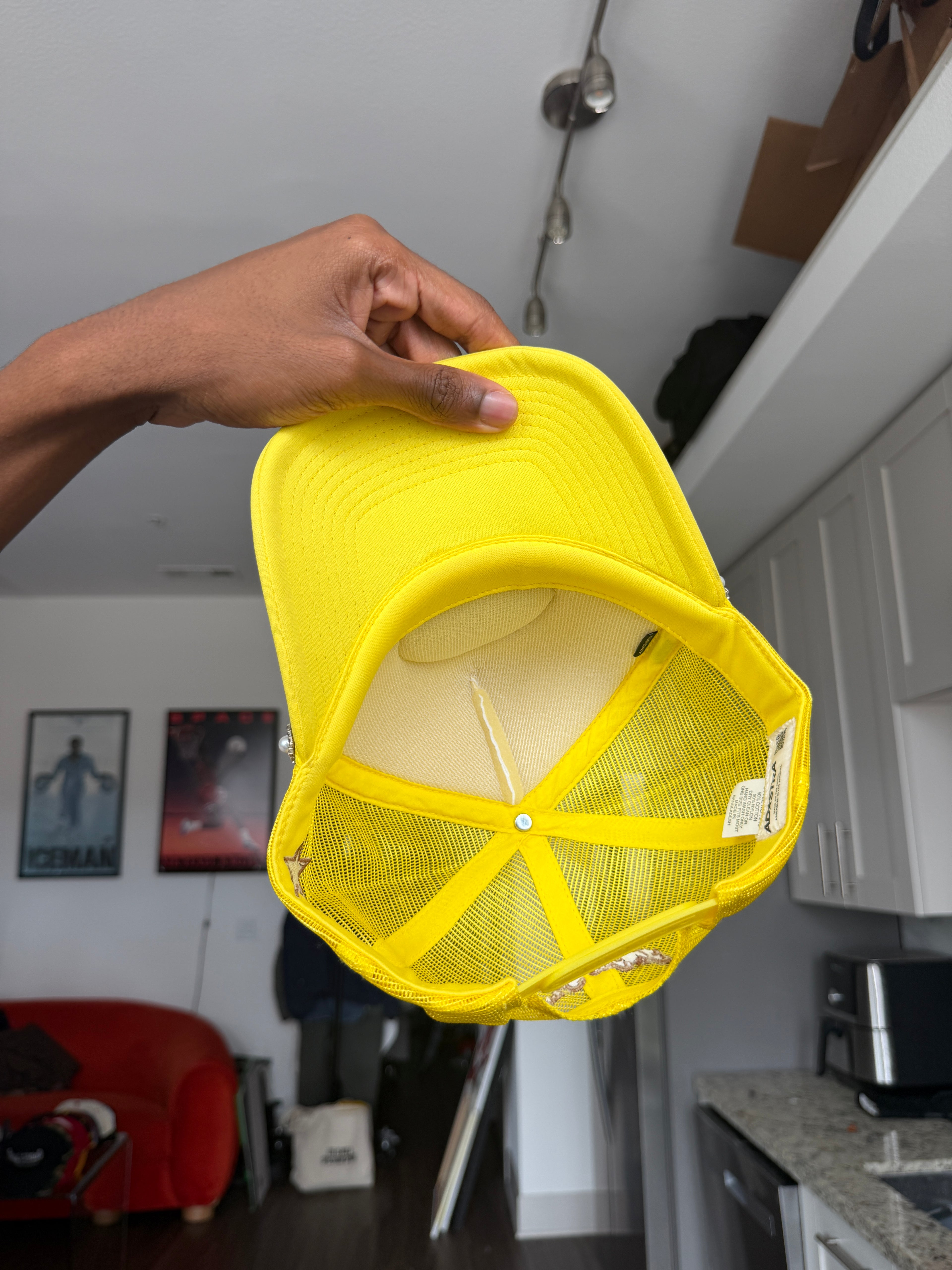 Adastral Yellow & White Trucker Cap