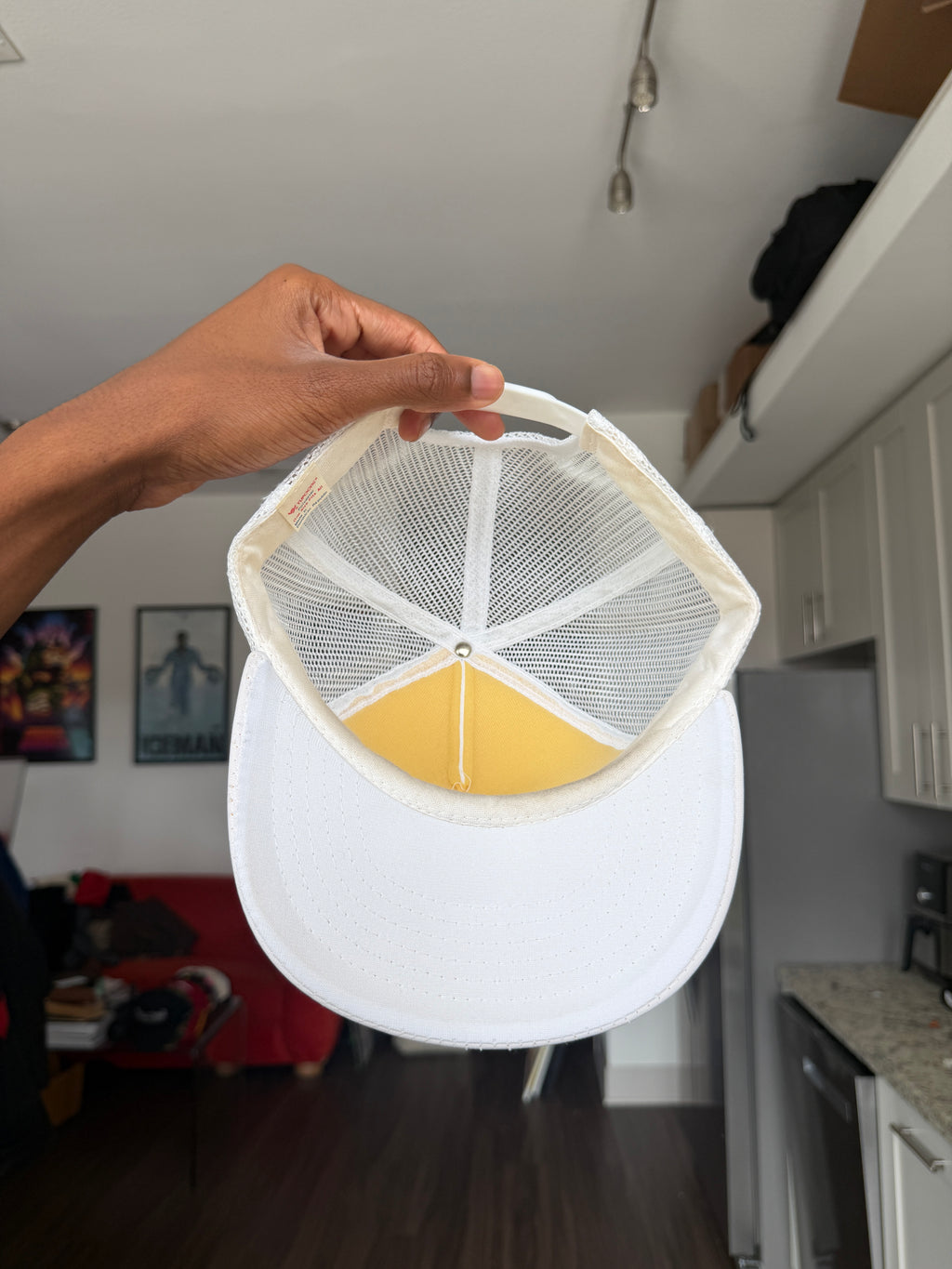 Vintage White Trucker Cap