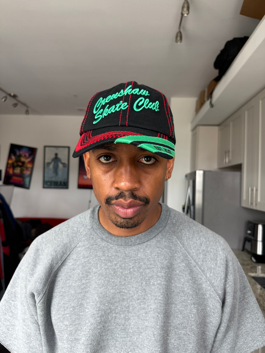 Crenshaw Skate Club Black Cap