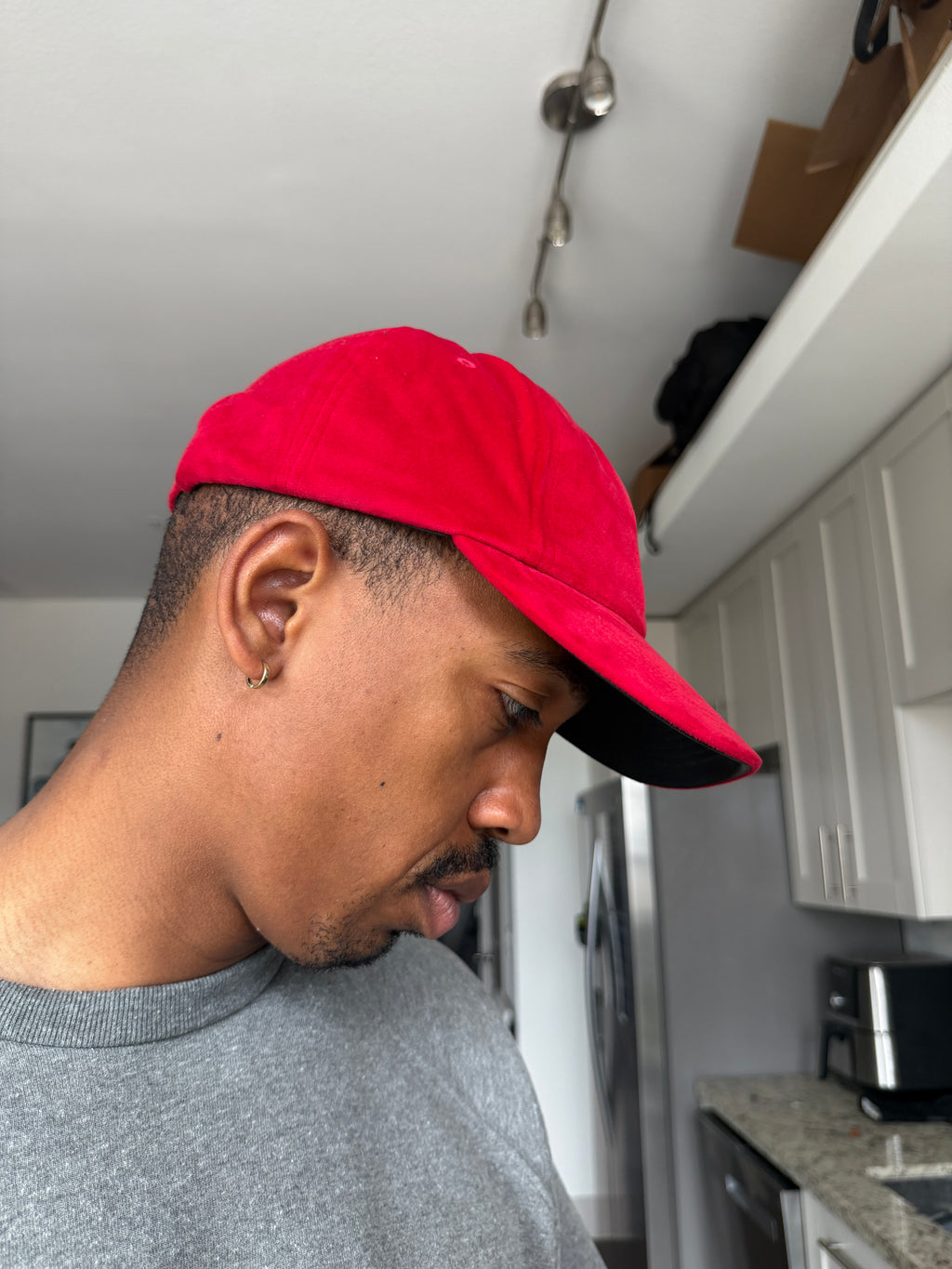 Just Don Red Baseball Cap