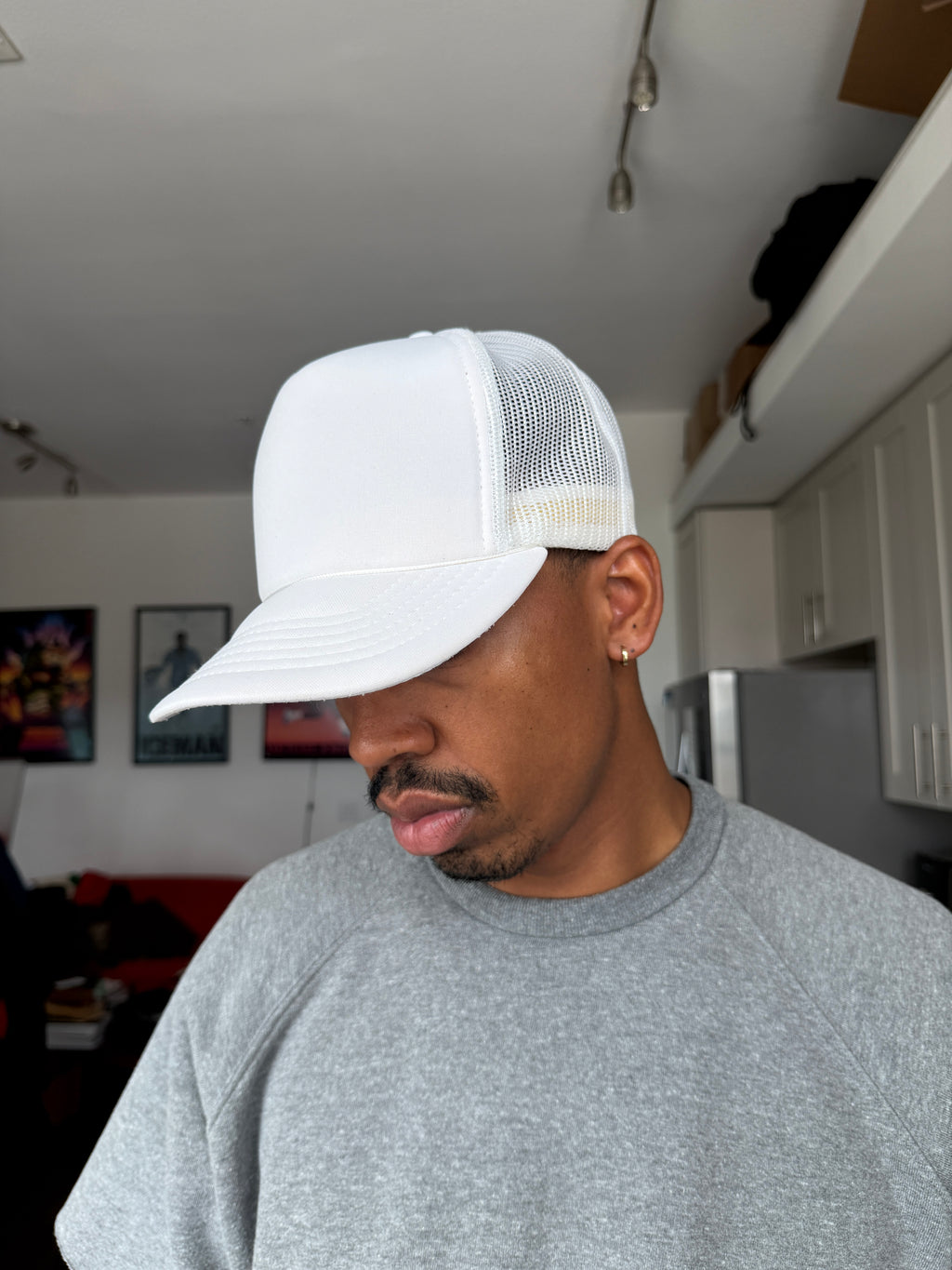 Vintage White Trucker Cap