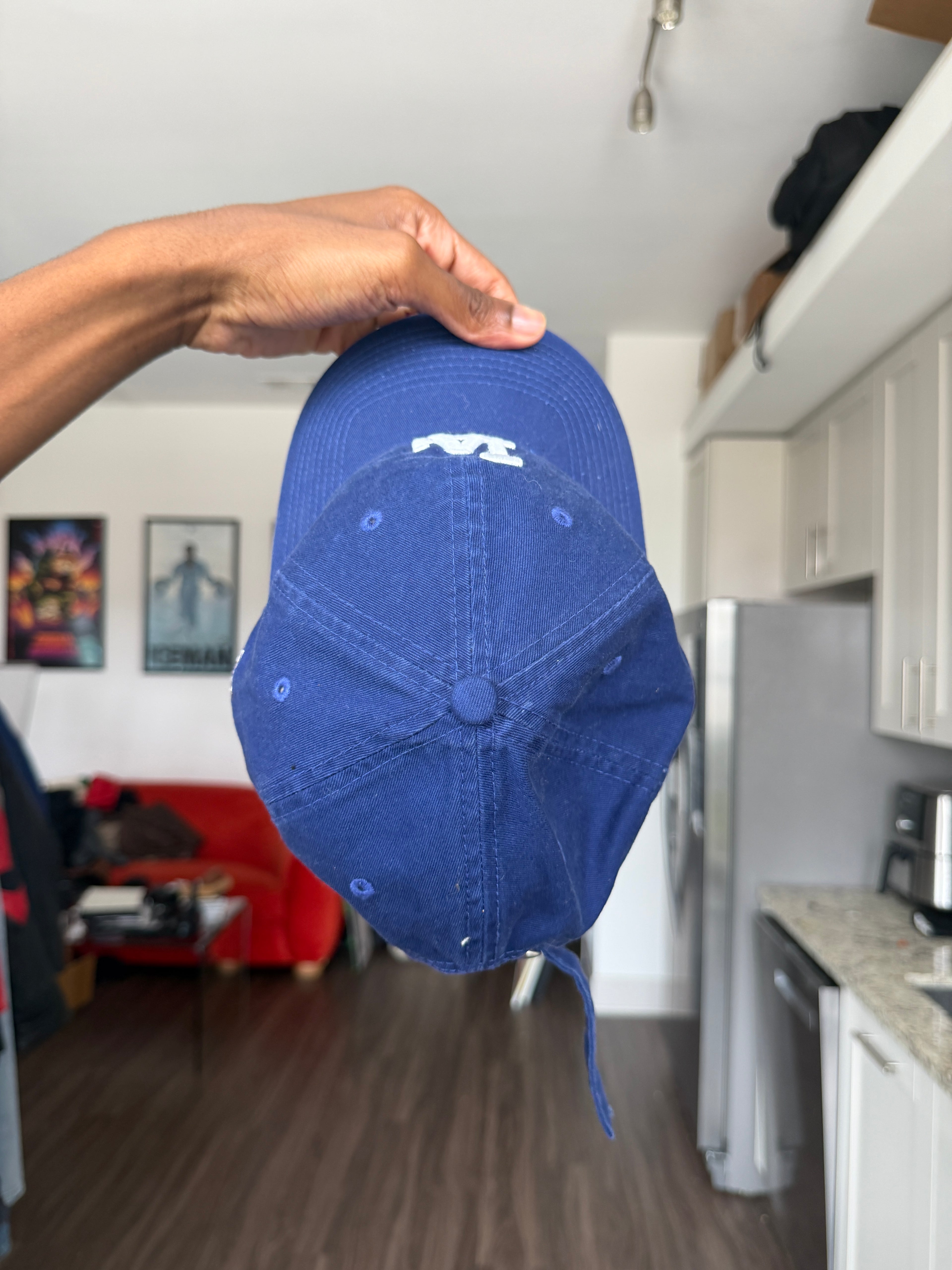 New Era Los Angeles Dodgers Blue Dad Hat