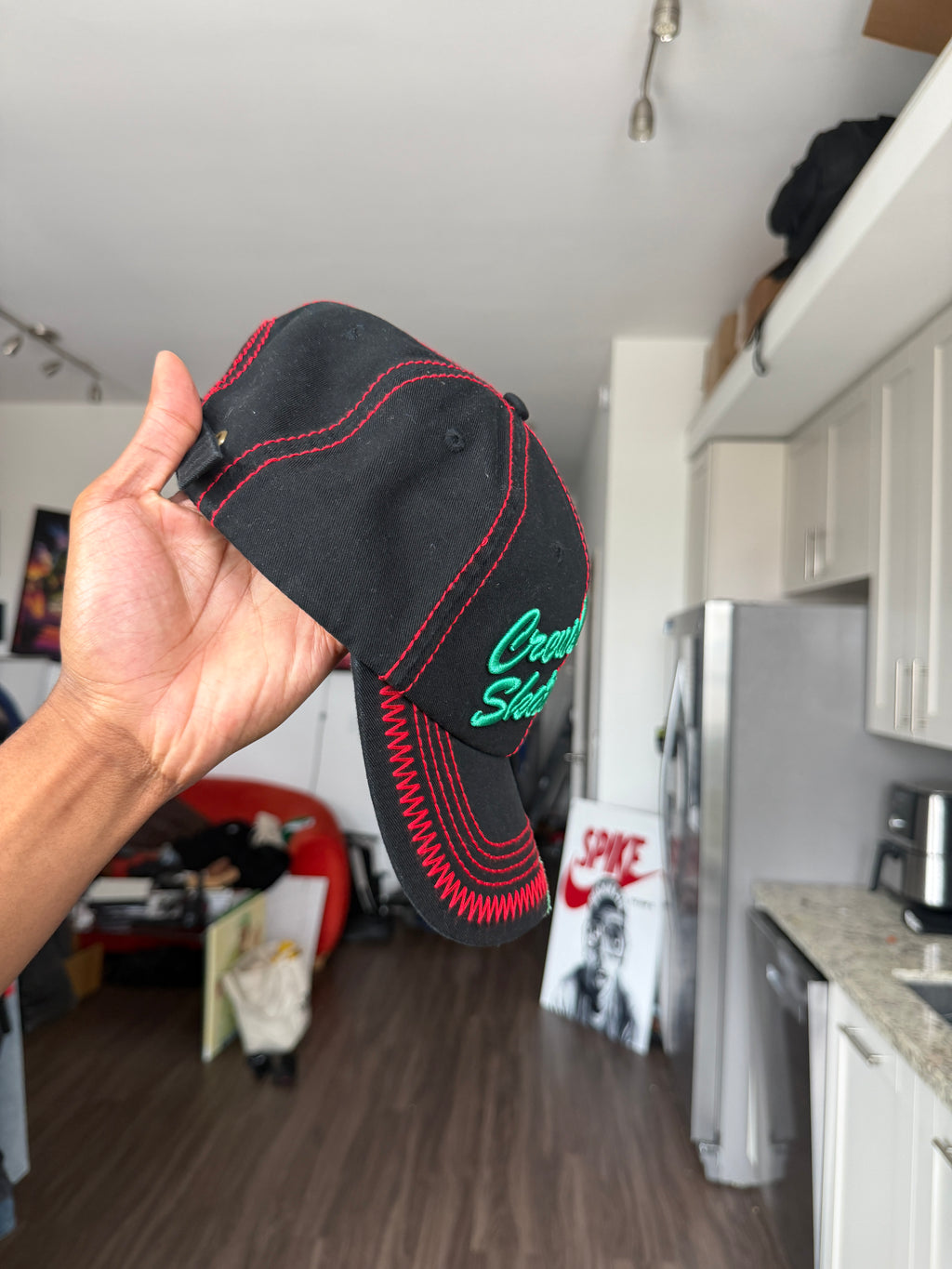 Crenshaw Skate Club Black Cap