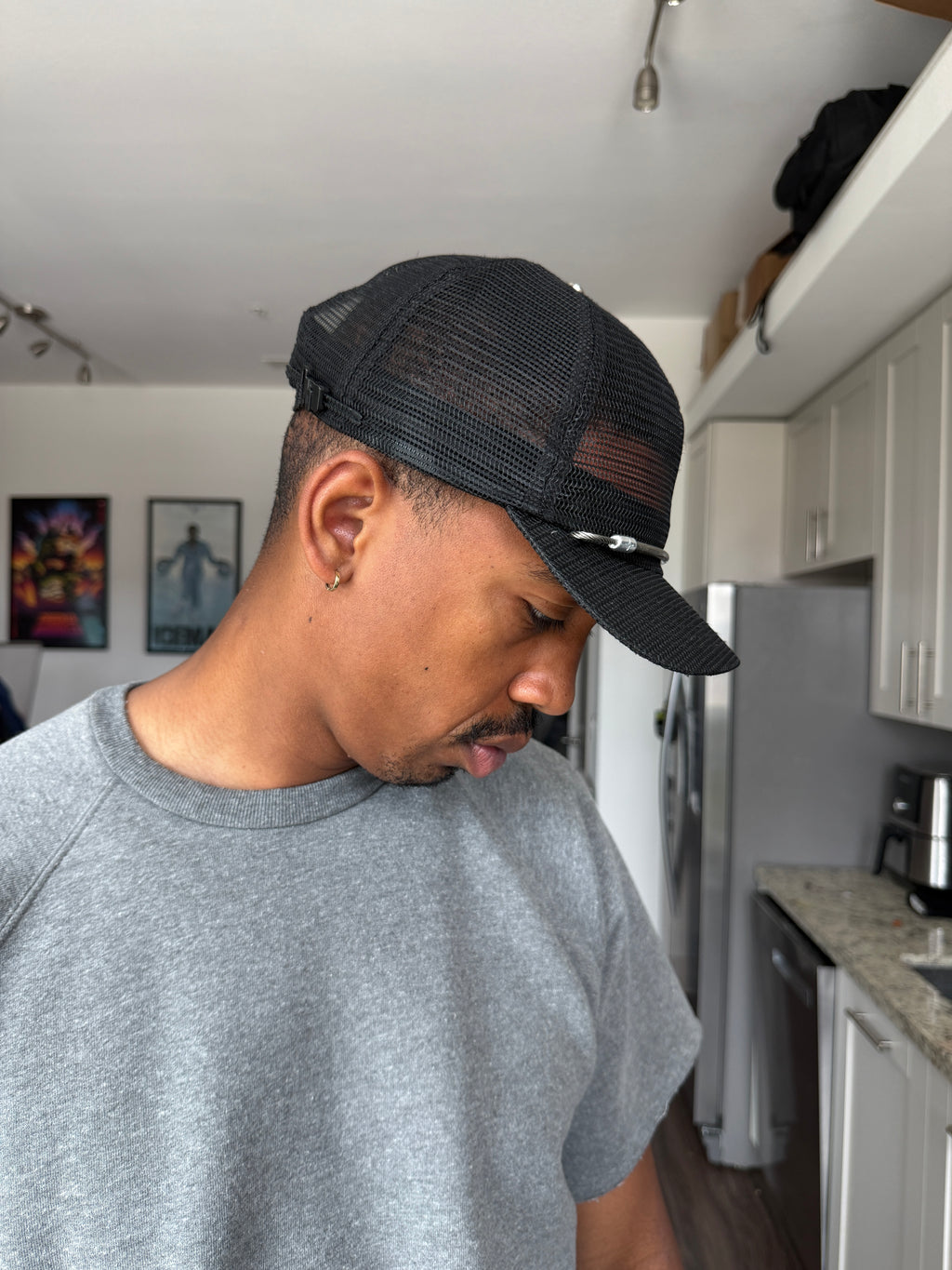 TOMBOgo Bike Chain Black Mesh Trucker Hat