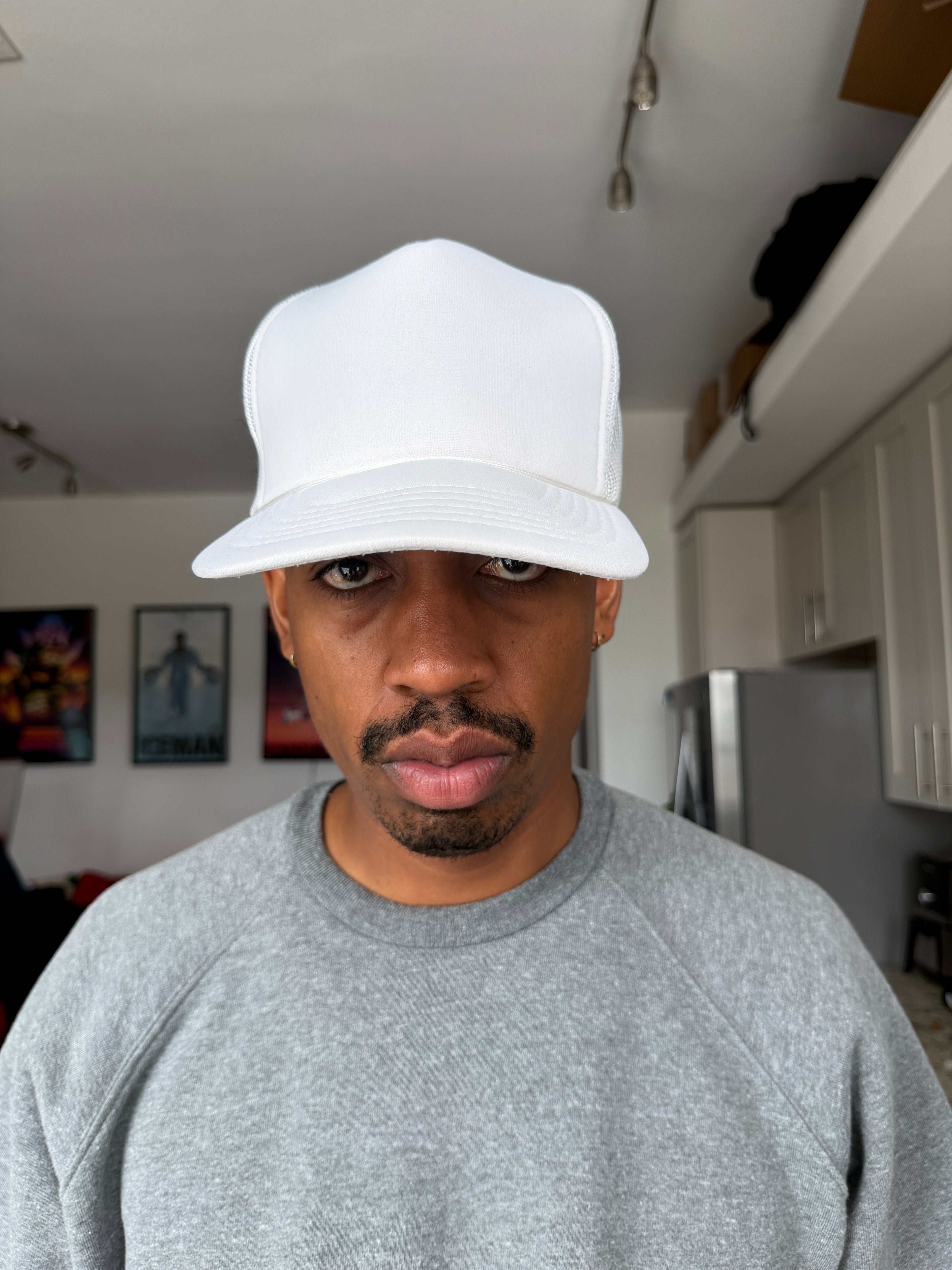 Vintage White Trucker Cap