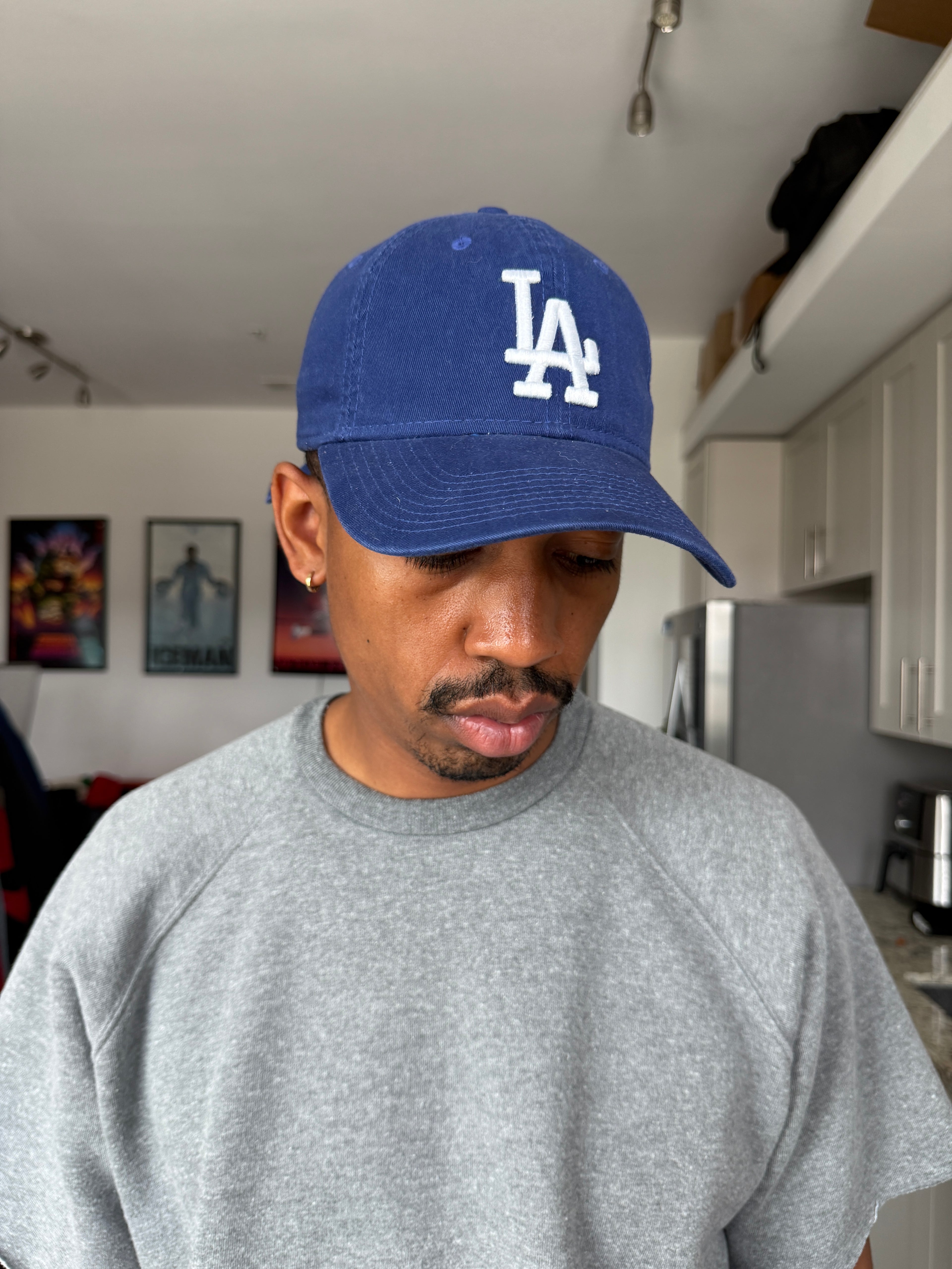 New Era Los Angeles Dodgers Blue Dad Hat