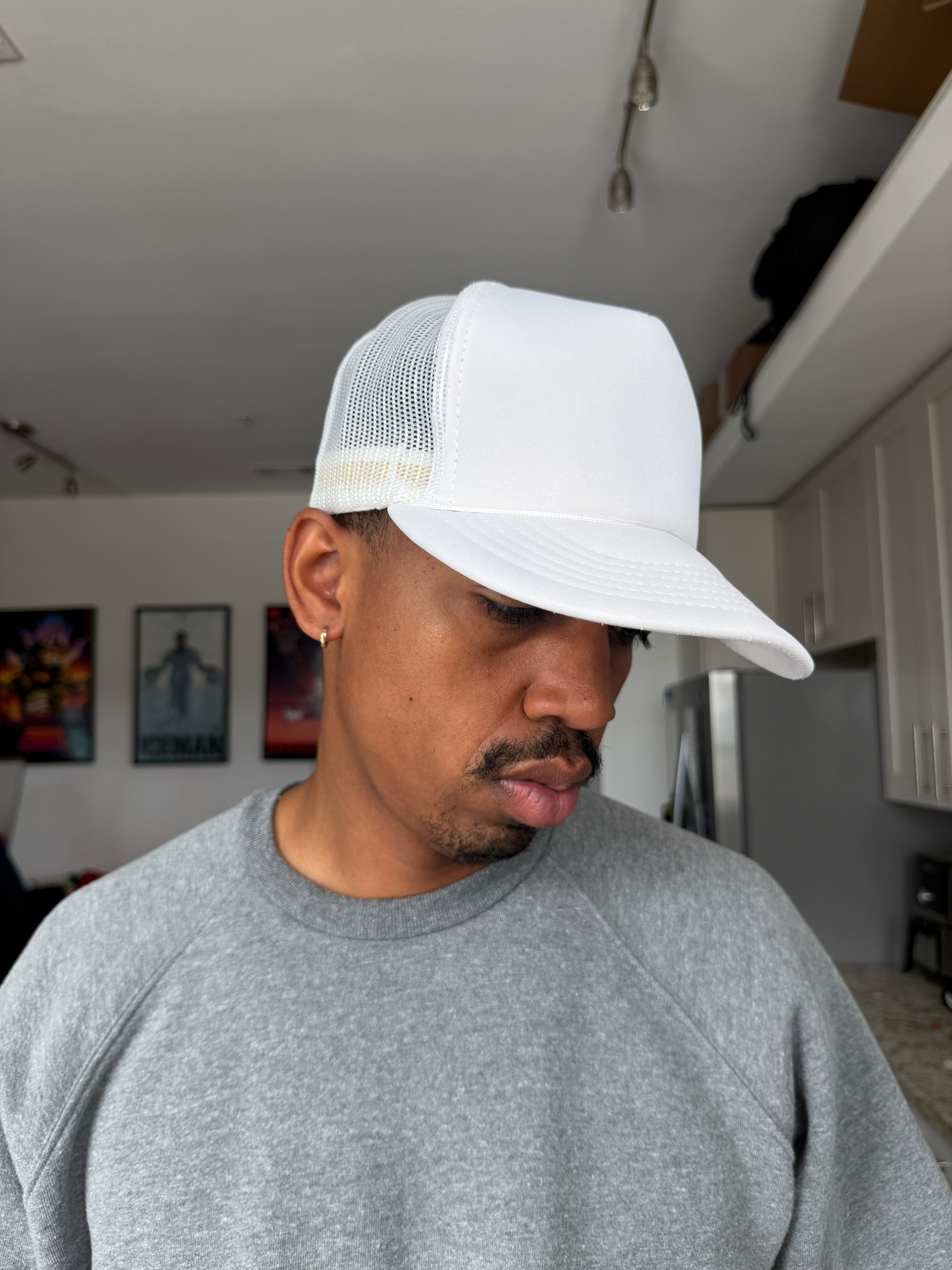 Vintage White Trucker Cap