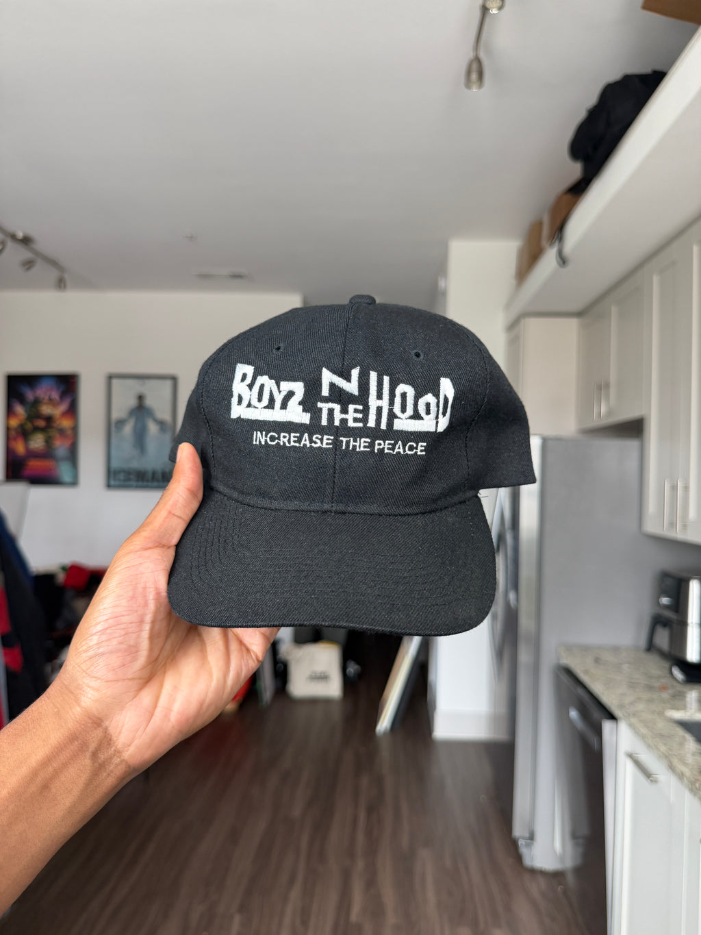 Vintage Boyz in the Hood Black Snapback Cap
