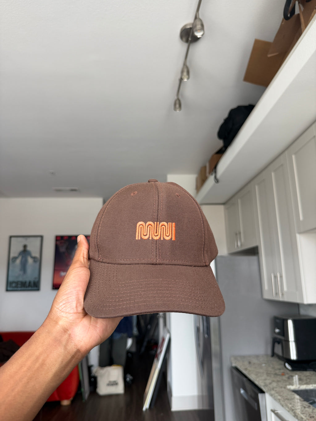 San Francisco Muni Brown Otto Cap