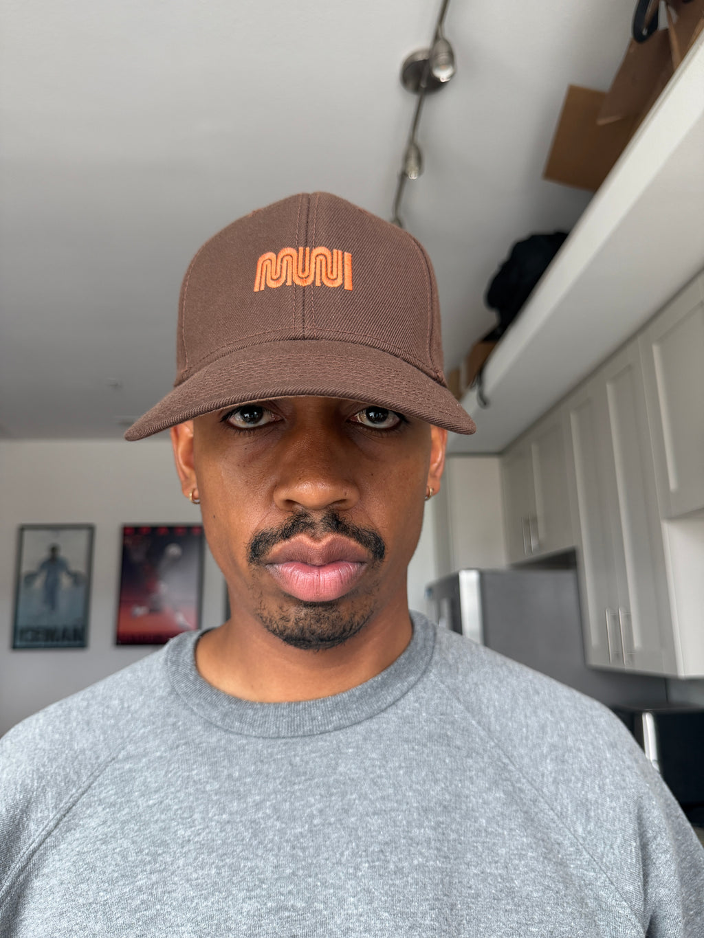 San Francisco Muni Brown Otto Cap