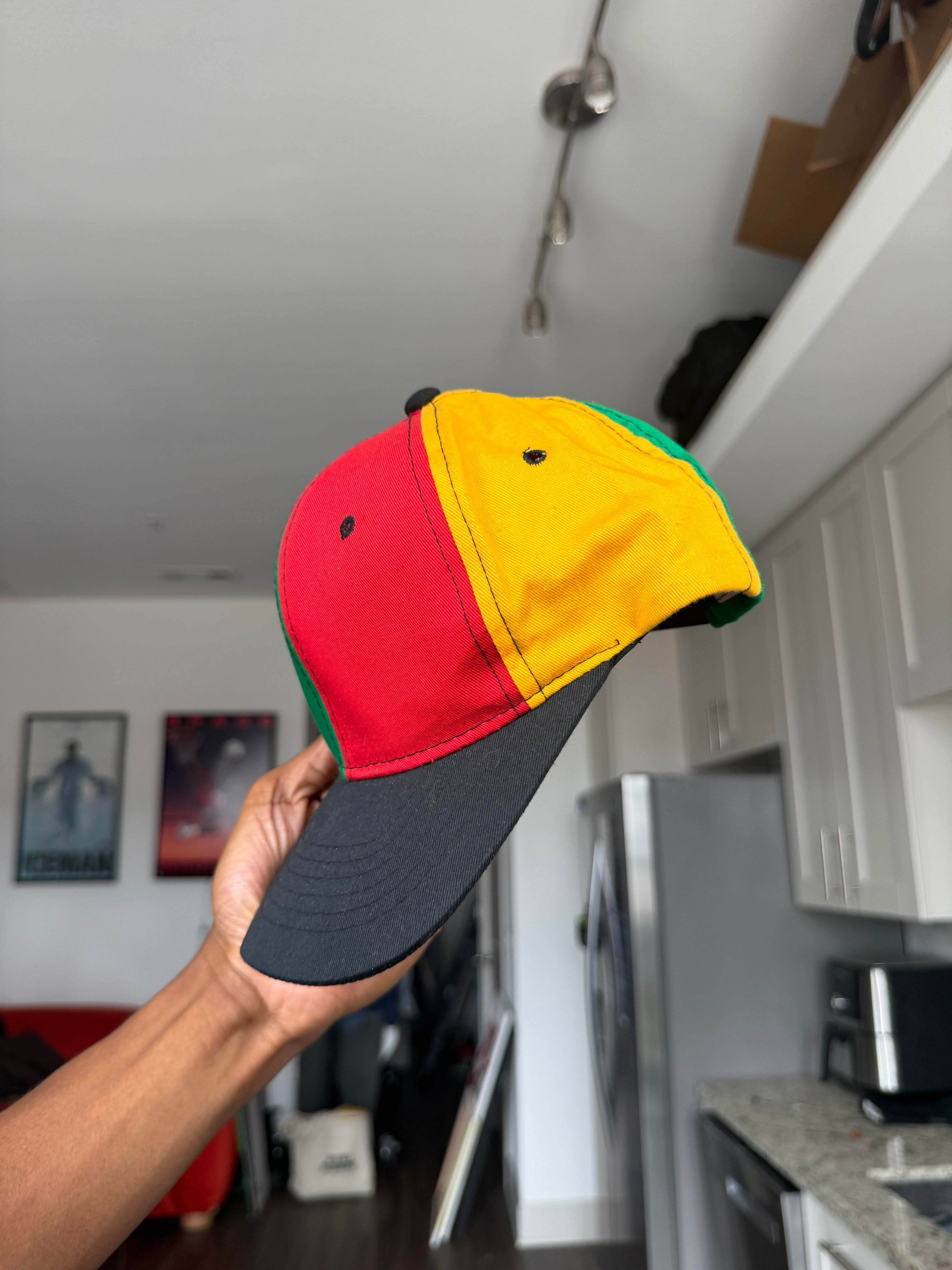Rasta Red, Green & Yellow Snapback Cap