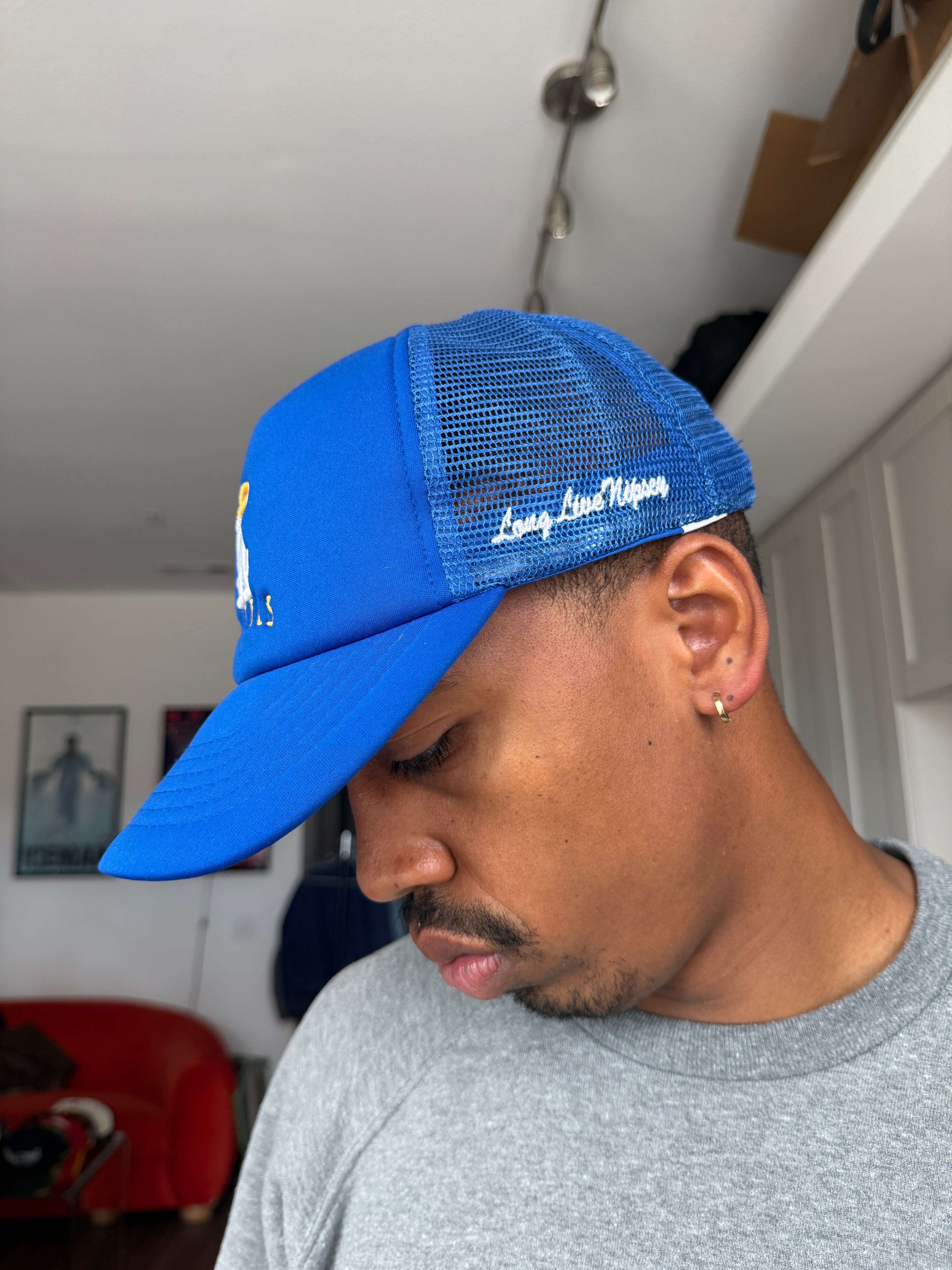 Long Live Kobe Bryant & Nipsey Hussle LA Angels Baseball Cap