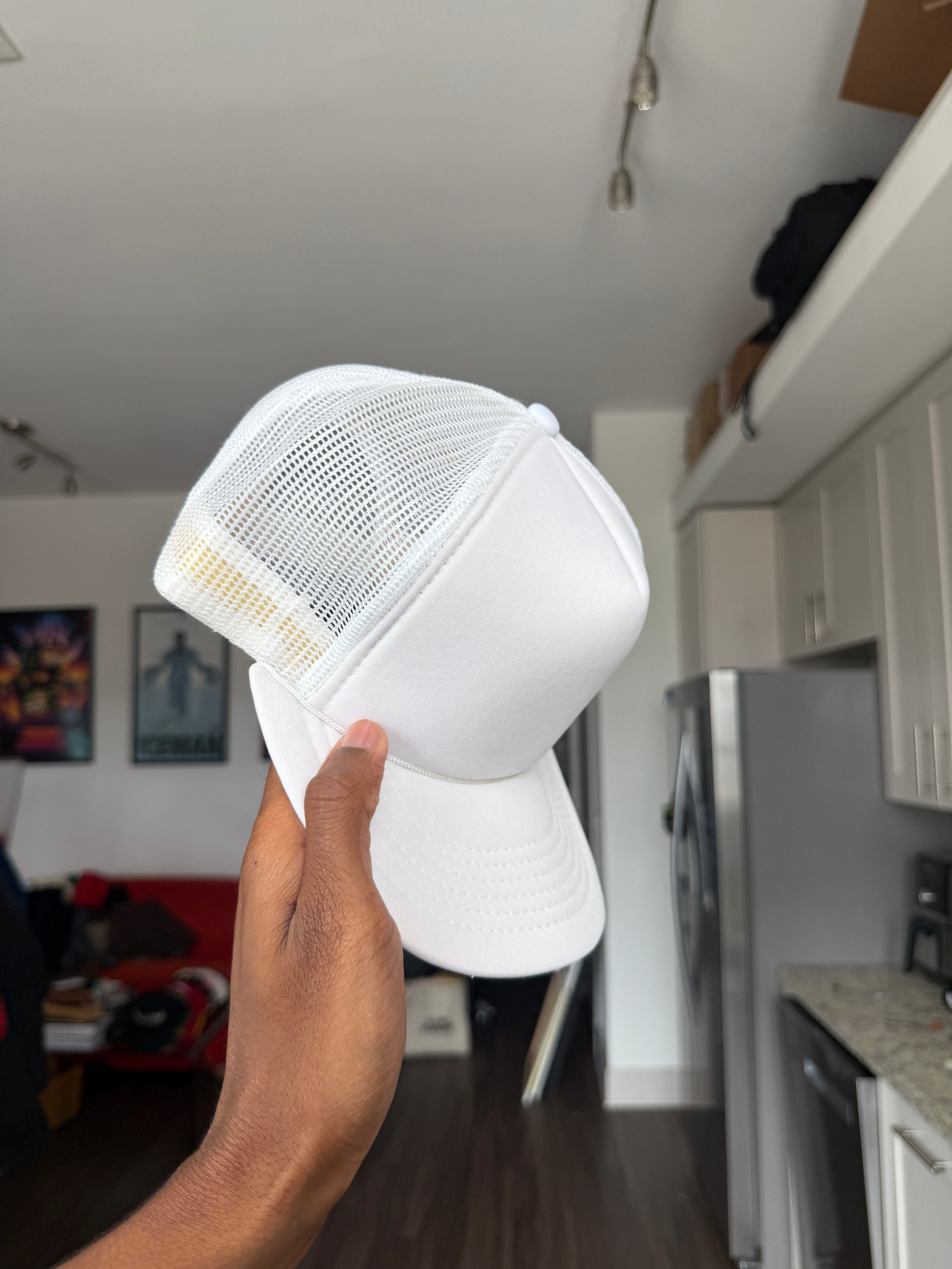 Vintage White Trucker Cap