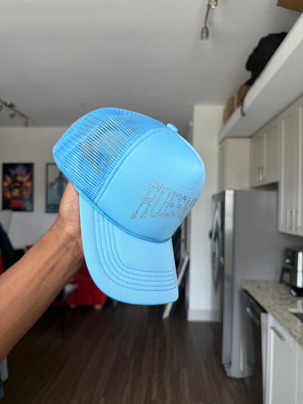 Blue HOESMAD Trucker Cap