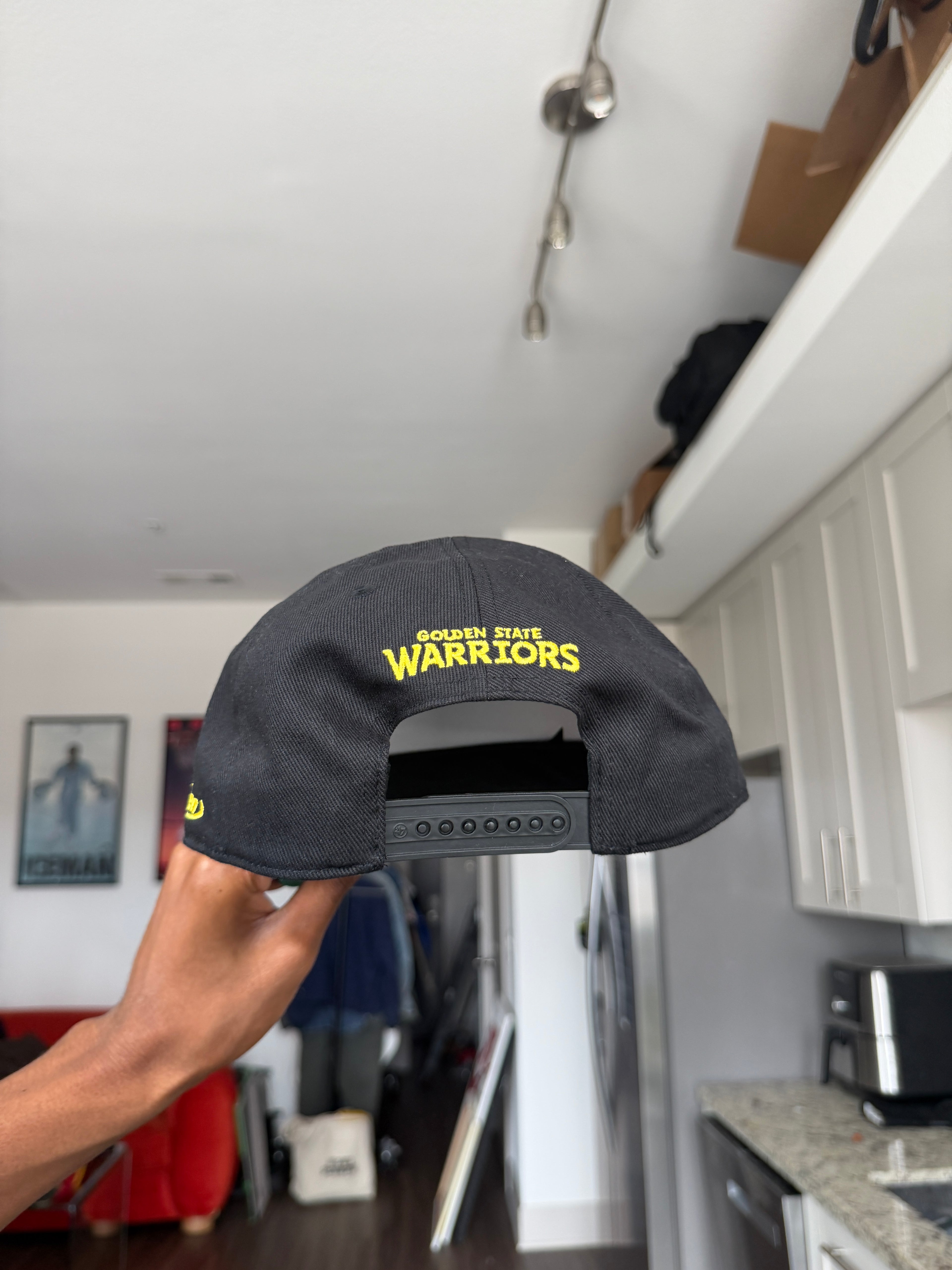 Golden State Warriors Stephen Curry “Sorry I Was Hooping” Black Cap