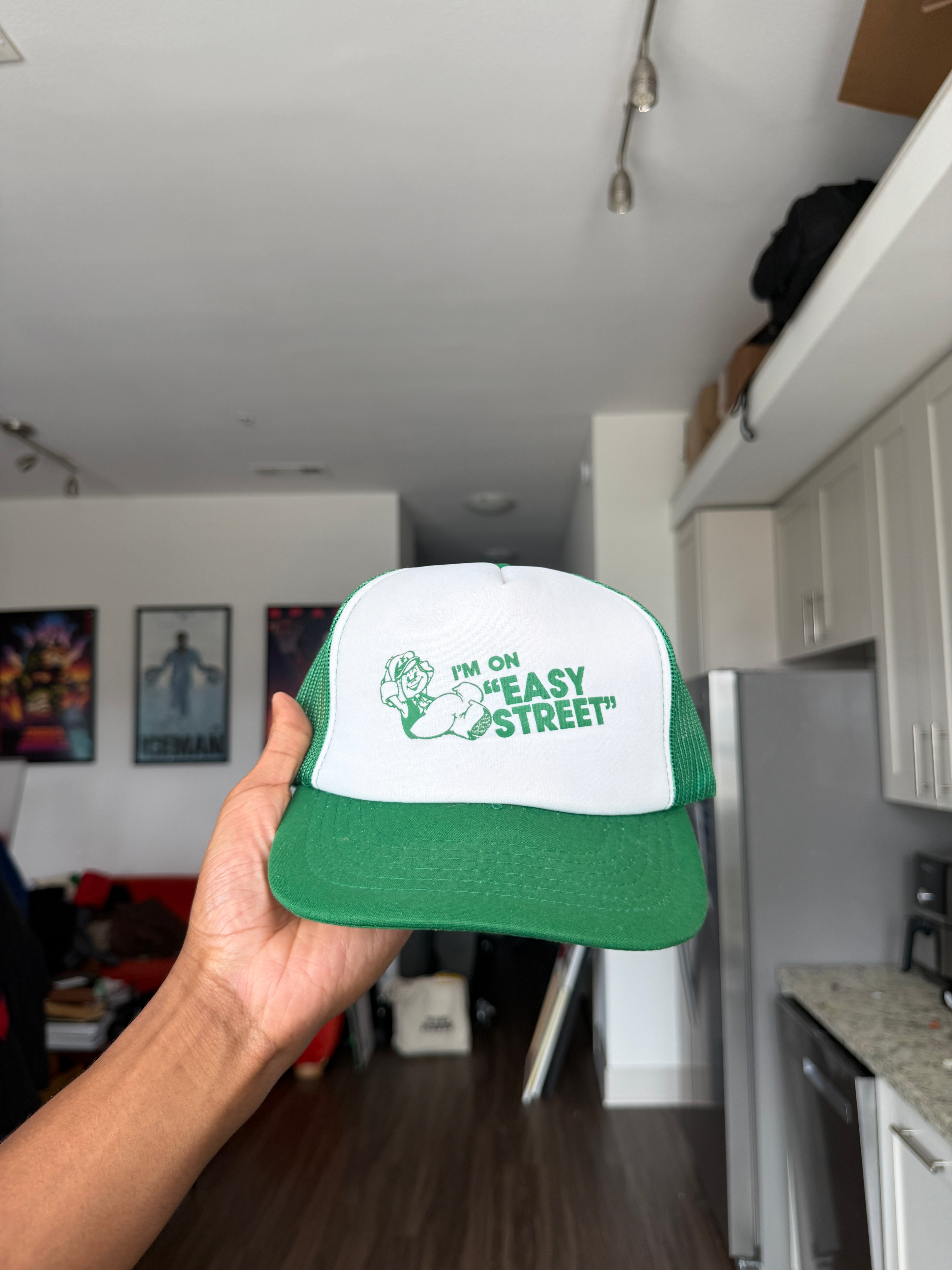 Easy Street Green & White Trucker Cap