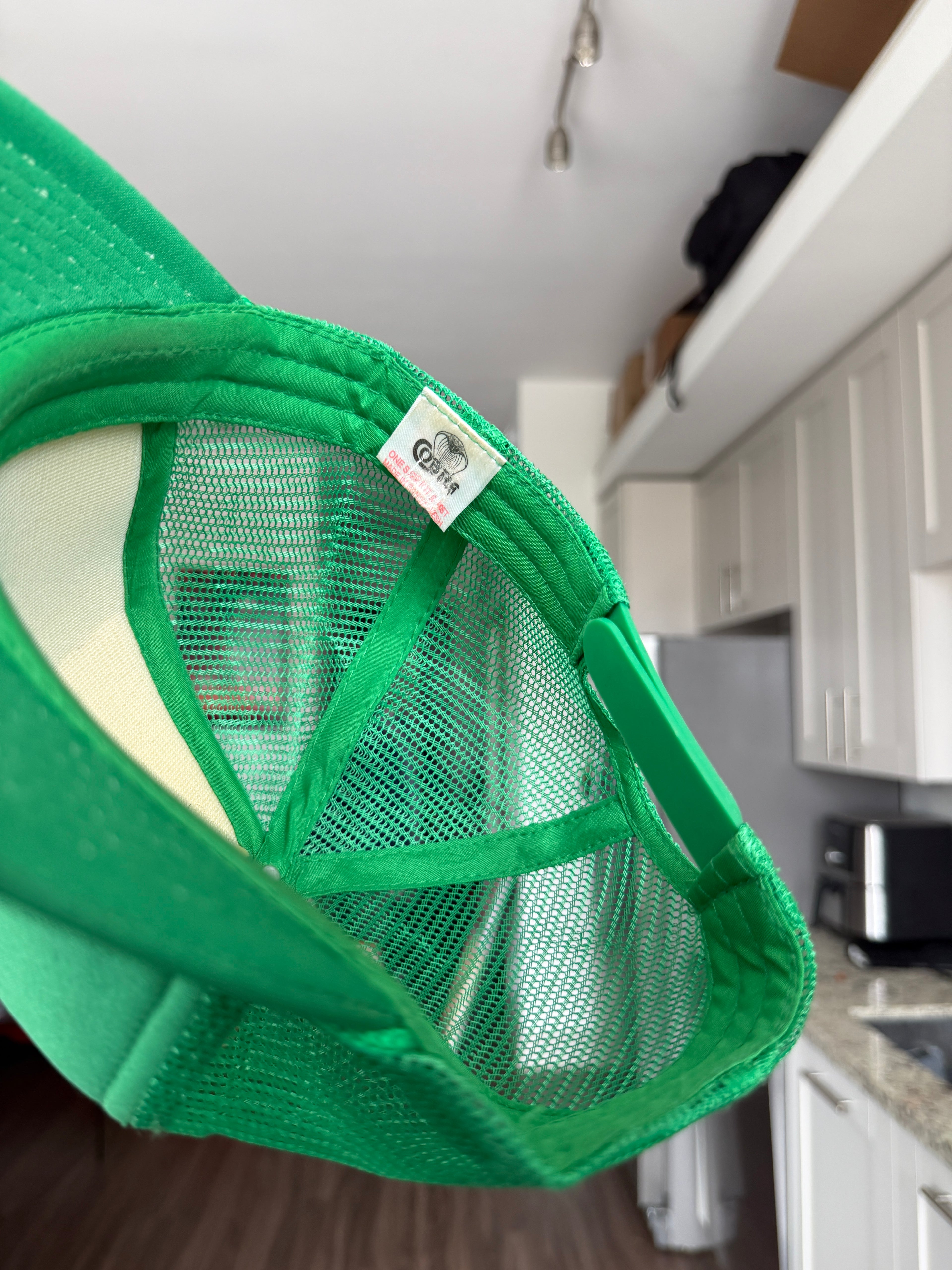 Japanese 7UP Green Trucker Hat