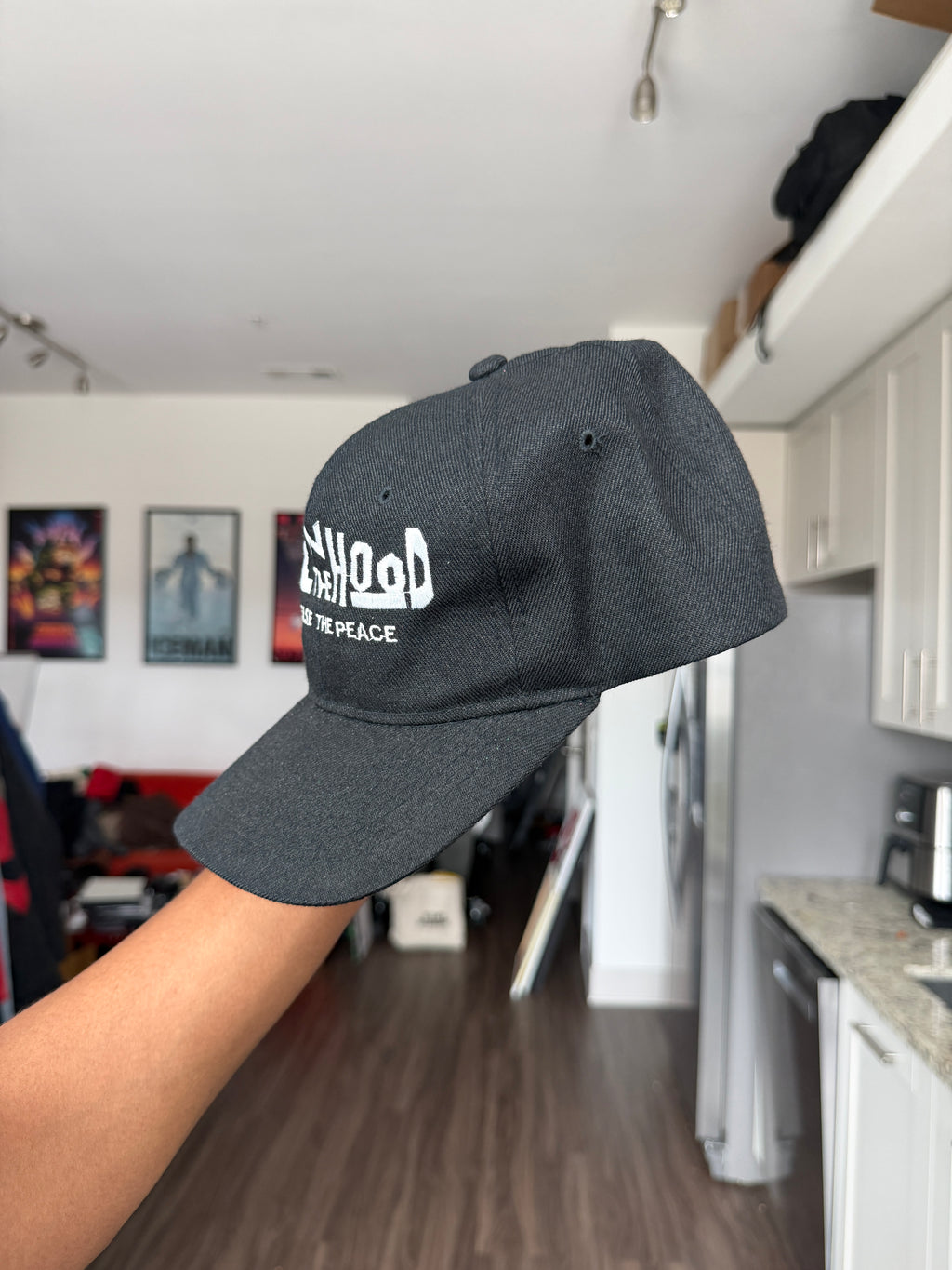 Vintage Boyz in the Hood Black Snapback Cap
