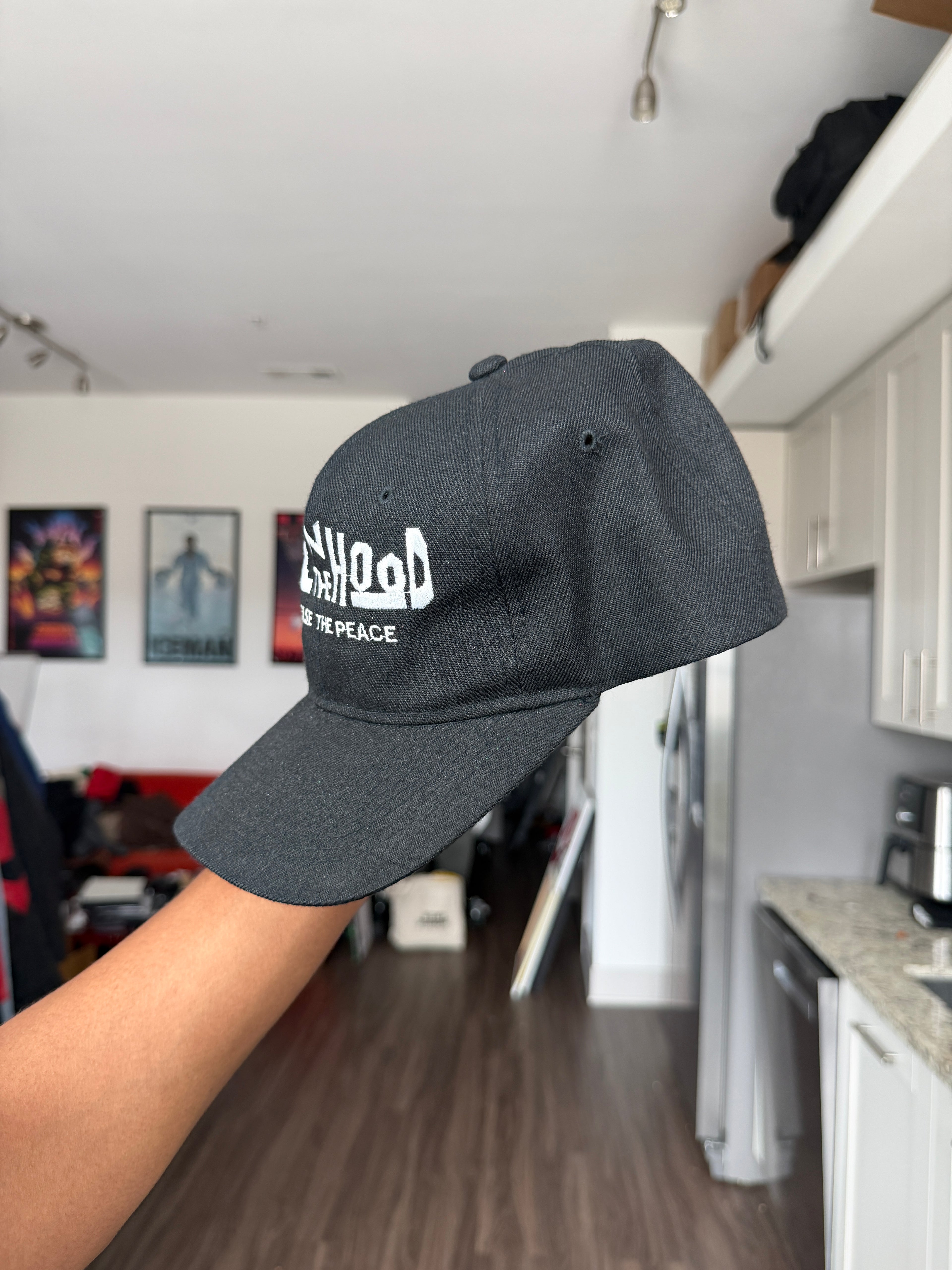 Vintage Boyz in the Hood Black Snapback Cap