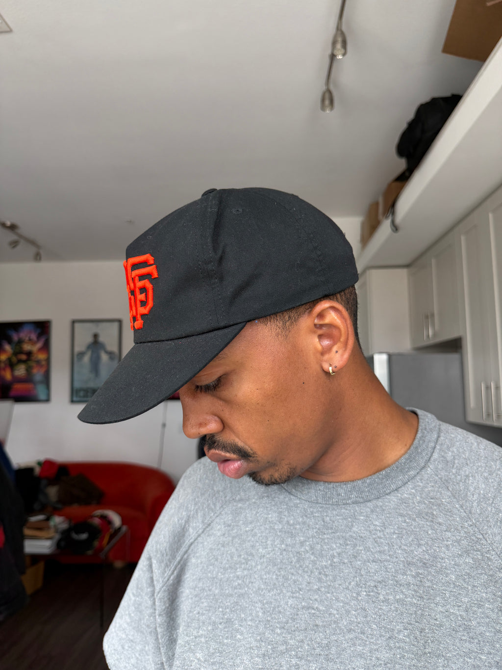 San Francisco Giants Black & Orange Baseball Cap