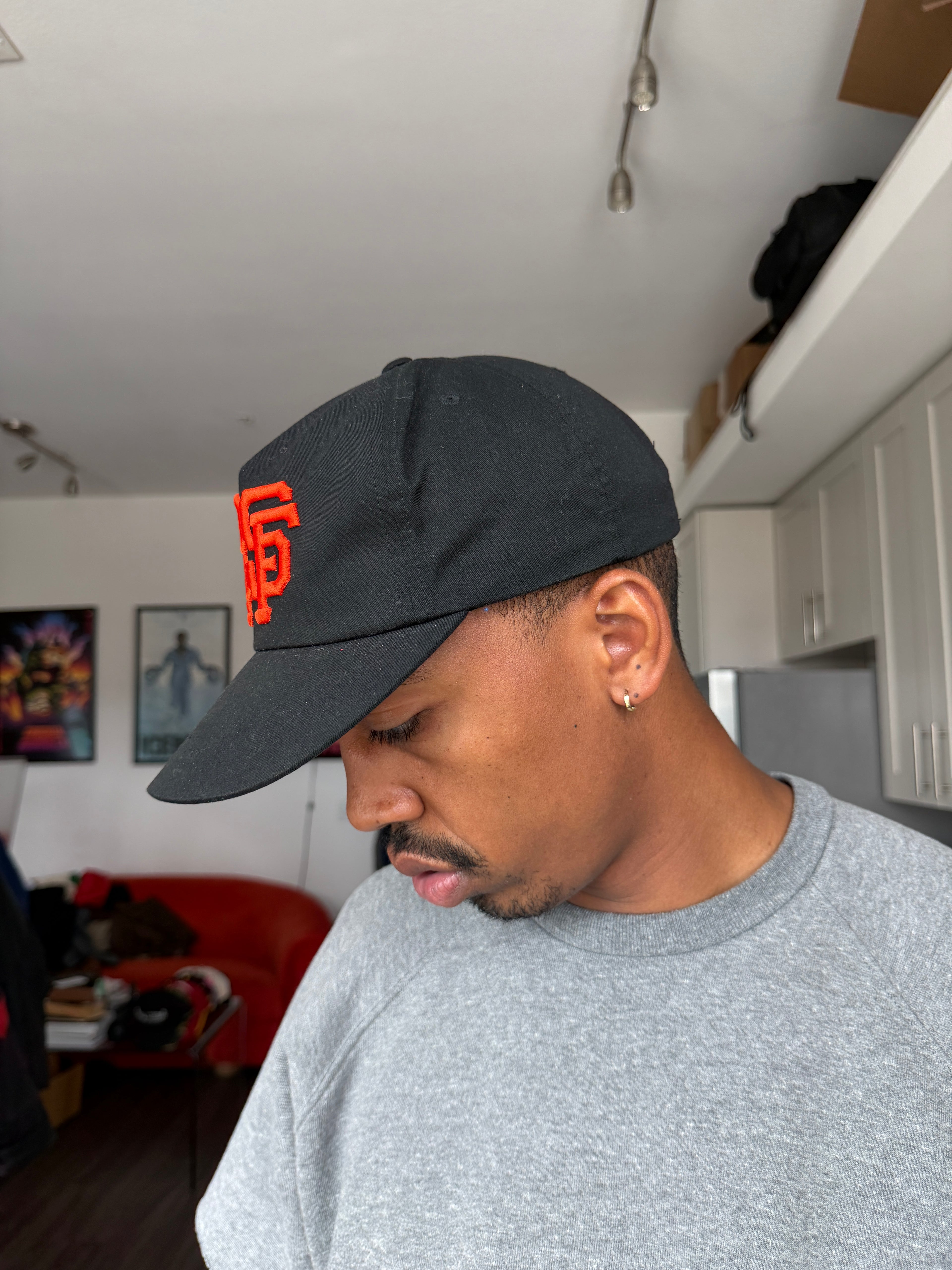San Francisco Giants Black & Orange Baseball Cap