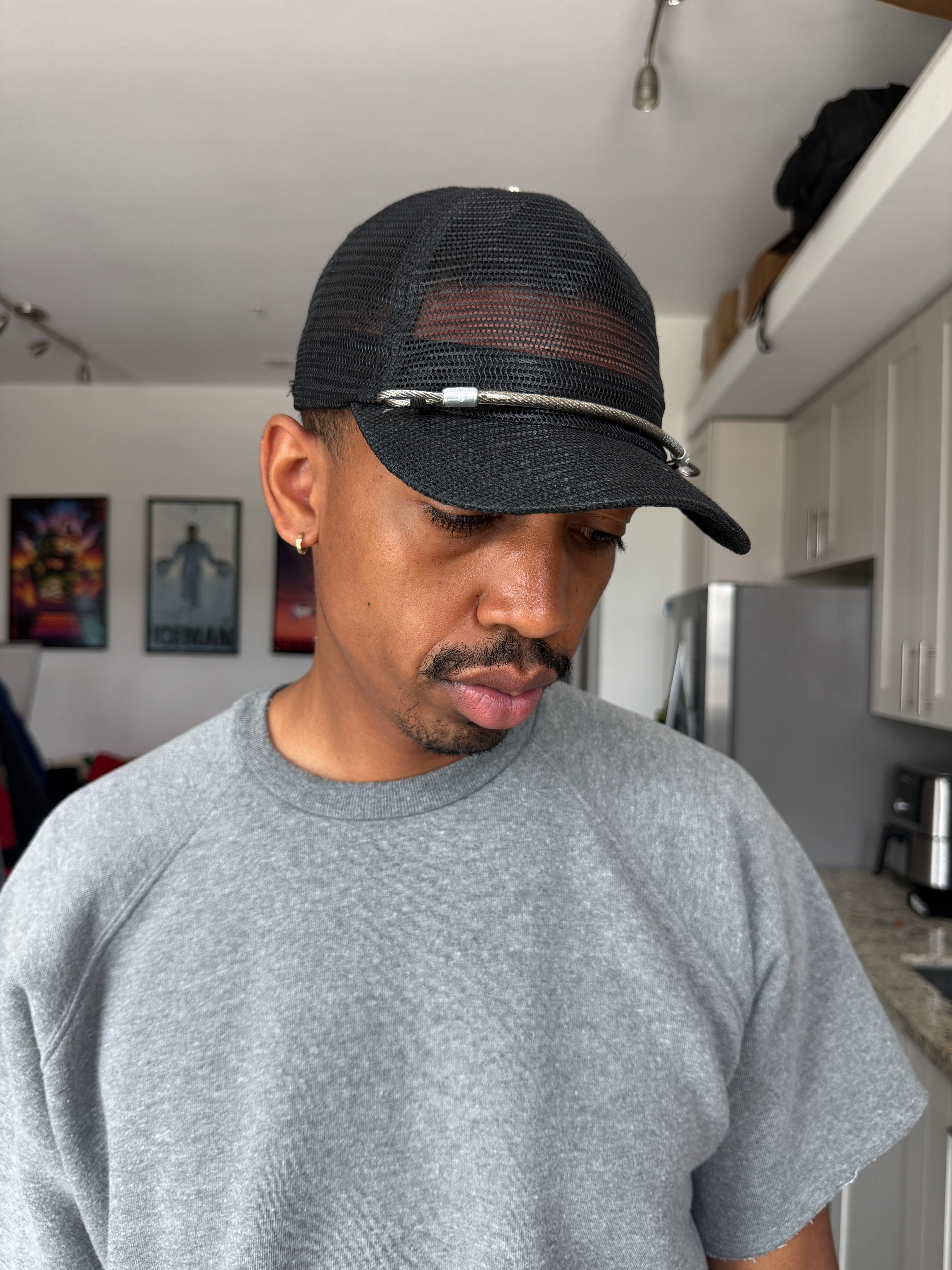 TOMBOgo Bike Chain Black Mesh Trucker Hat
