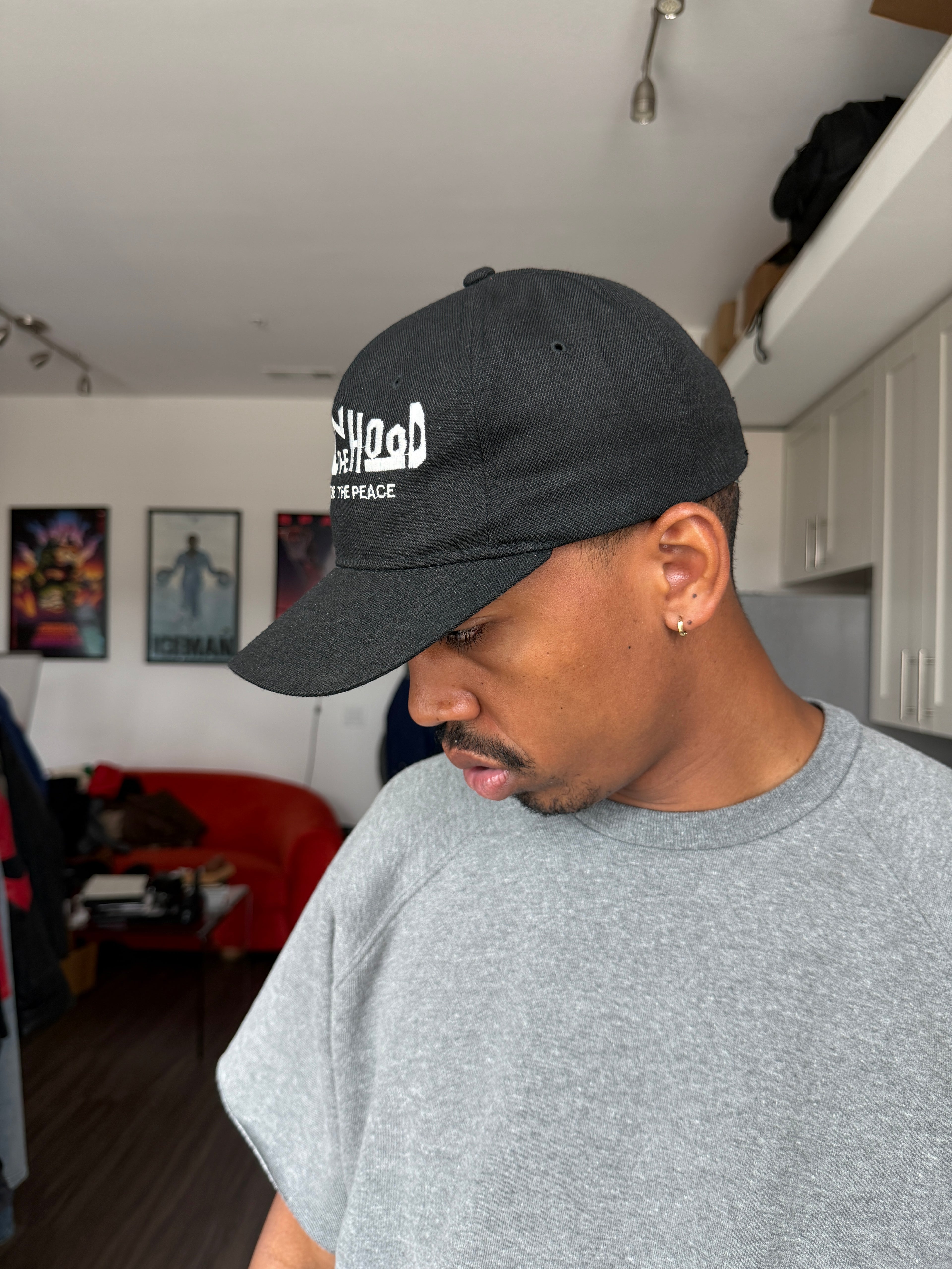Vintage Boyz in the Hood Black Snapback Cap