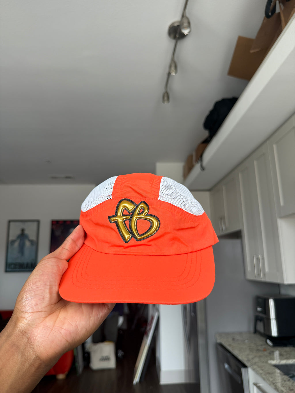 FUBU Orange & White Cap