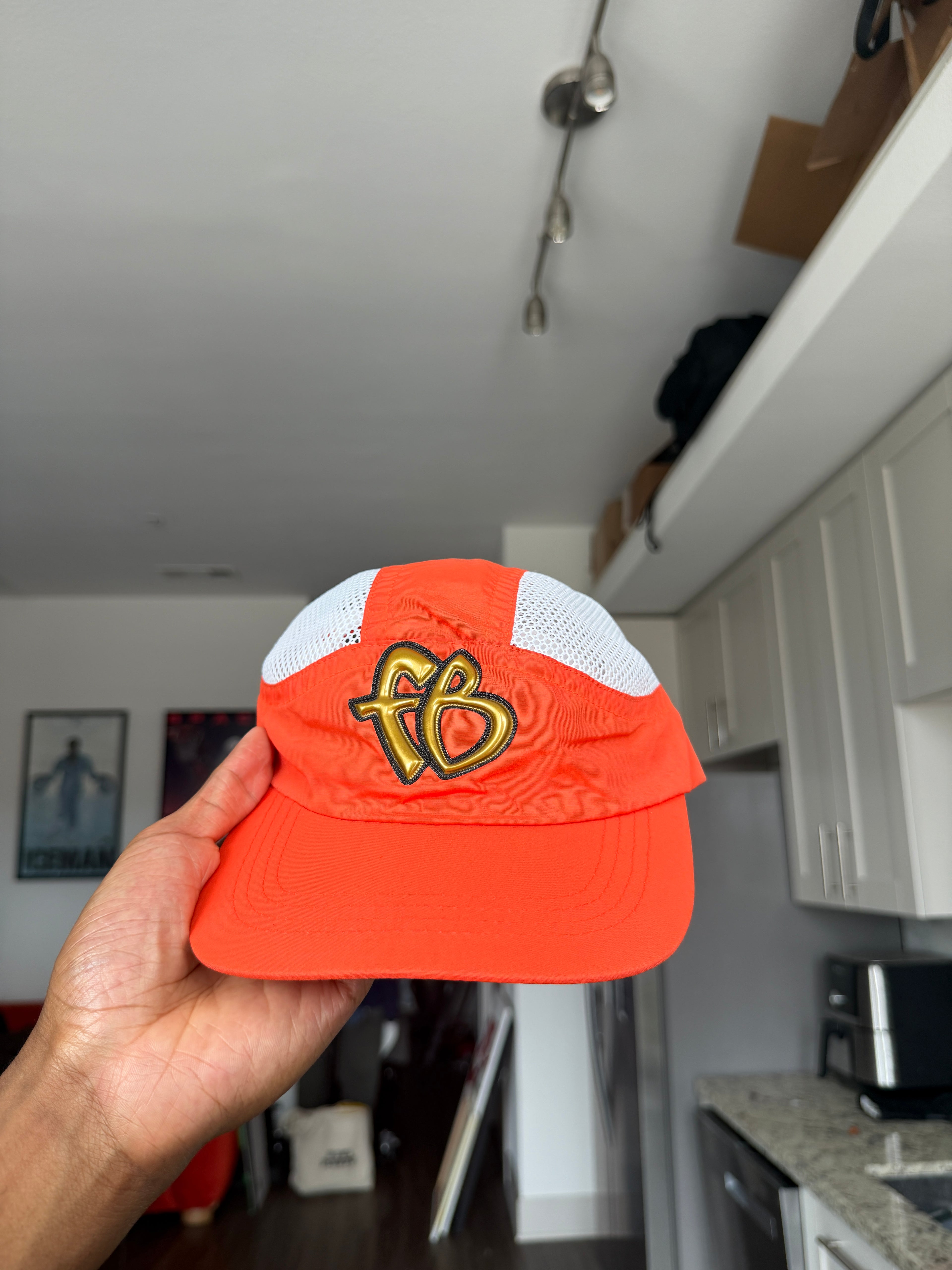 FUBU Orange & White Cap
