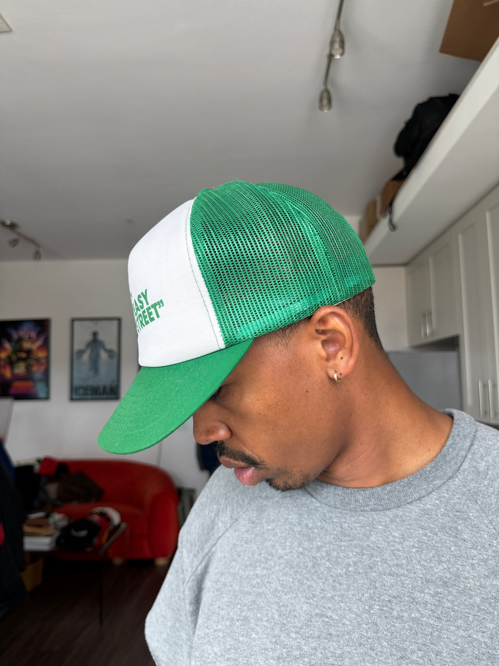 Easy Street Green & White Trucker Cap